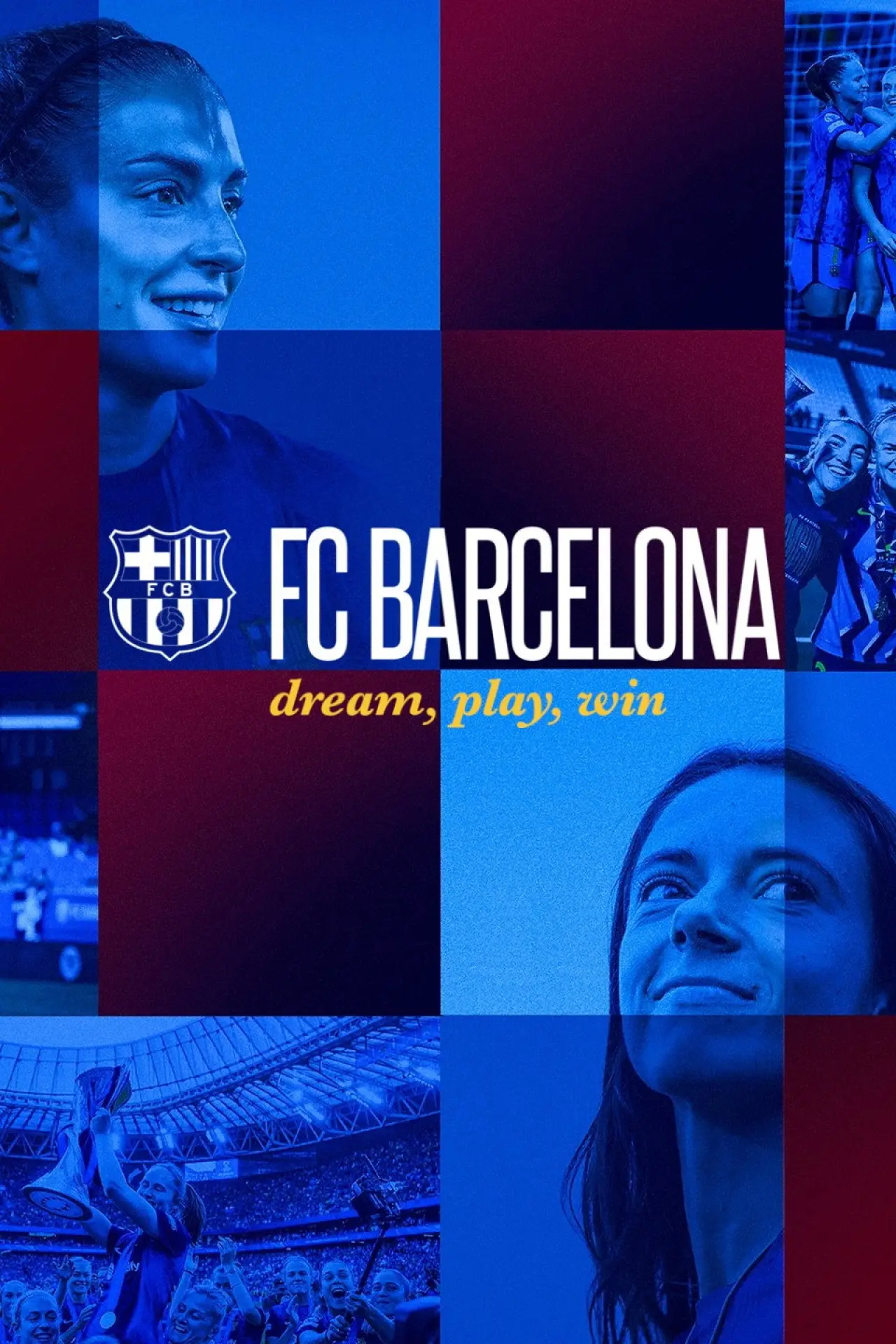 Plakat filmowy "FC Barcelona: Soñar, jugar y ganar"