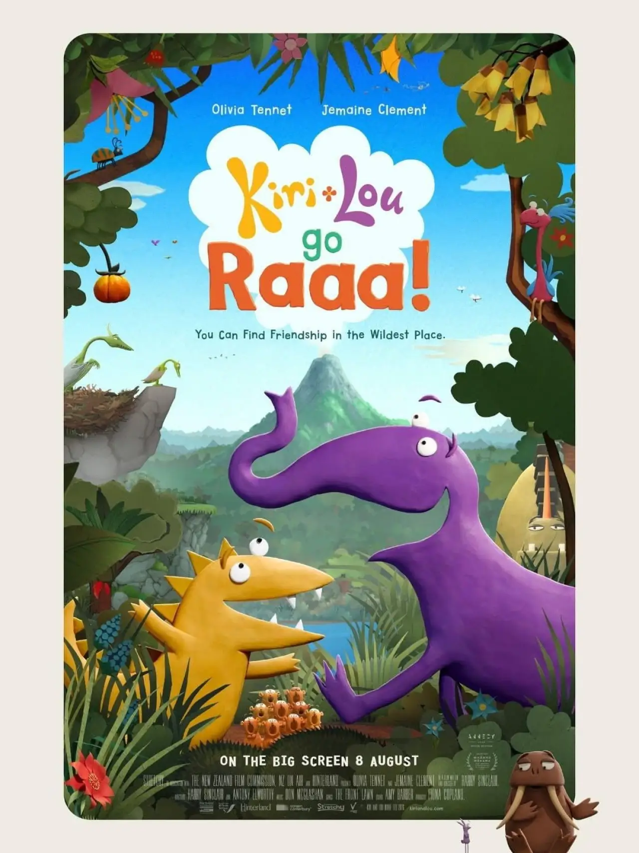 Plakat filmowy "Kiri and Lou Go Raaa!"