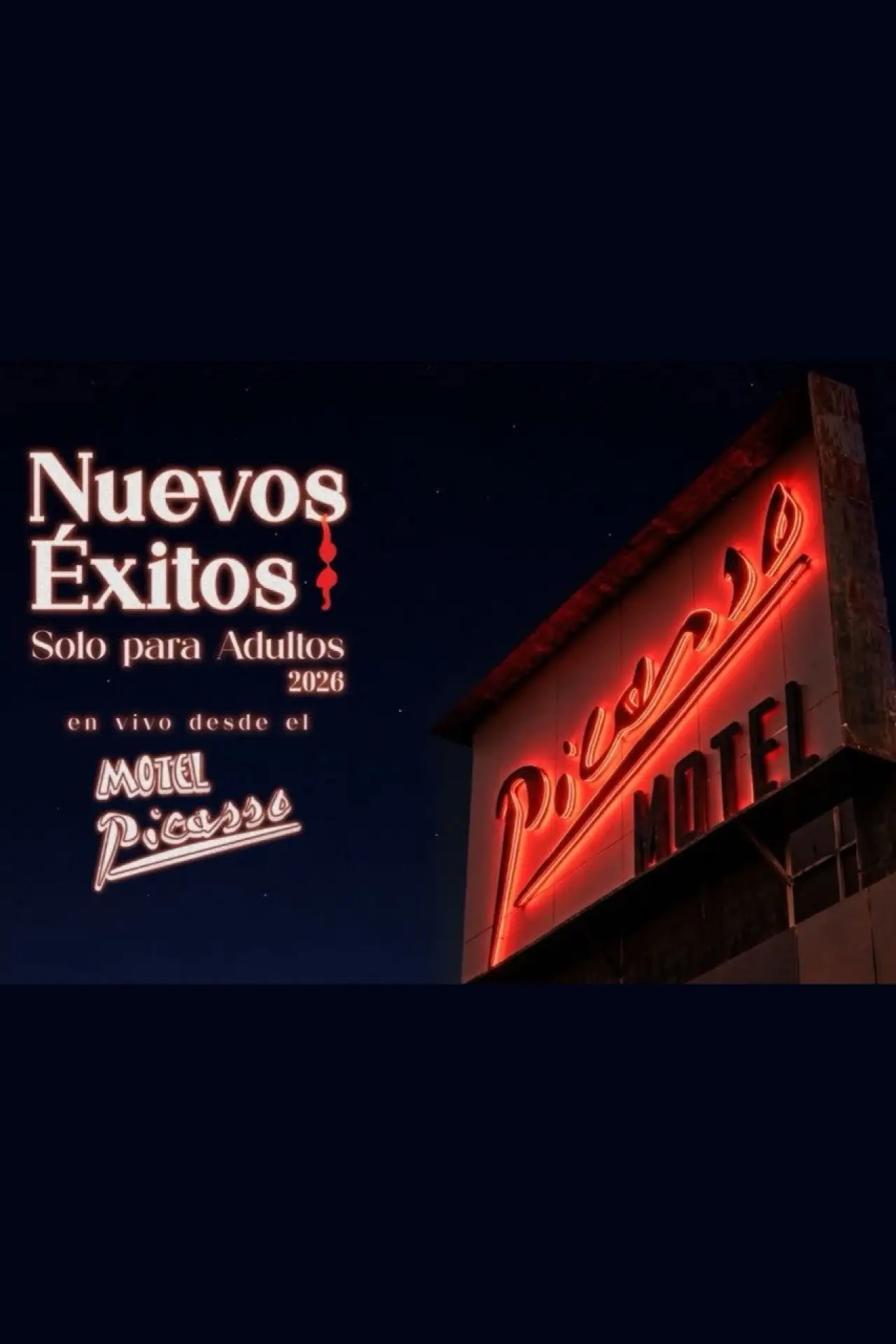 Plakat filmowy "Lalo Elizarrarás: Nuevos éxitos solo para adultos"