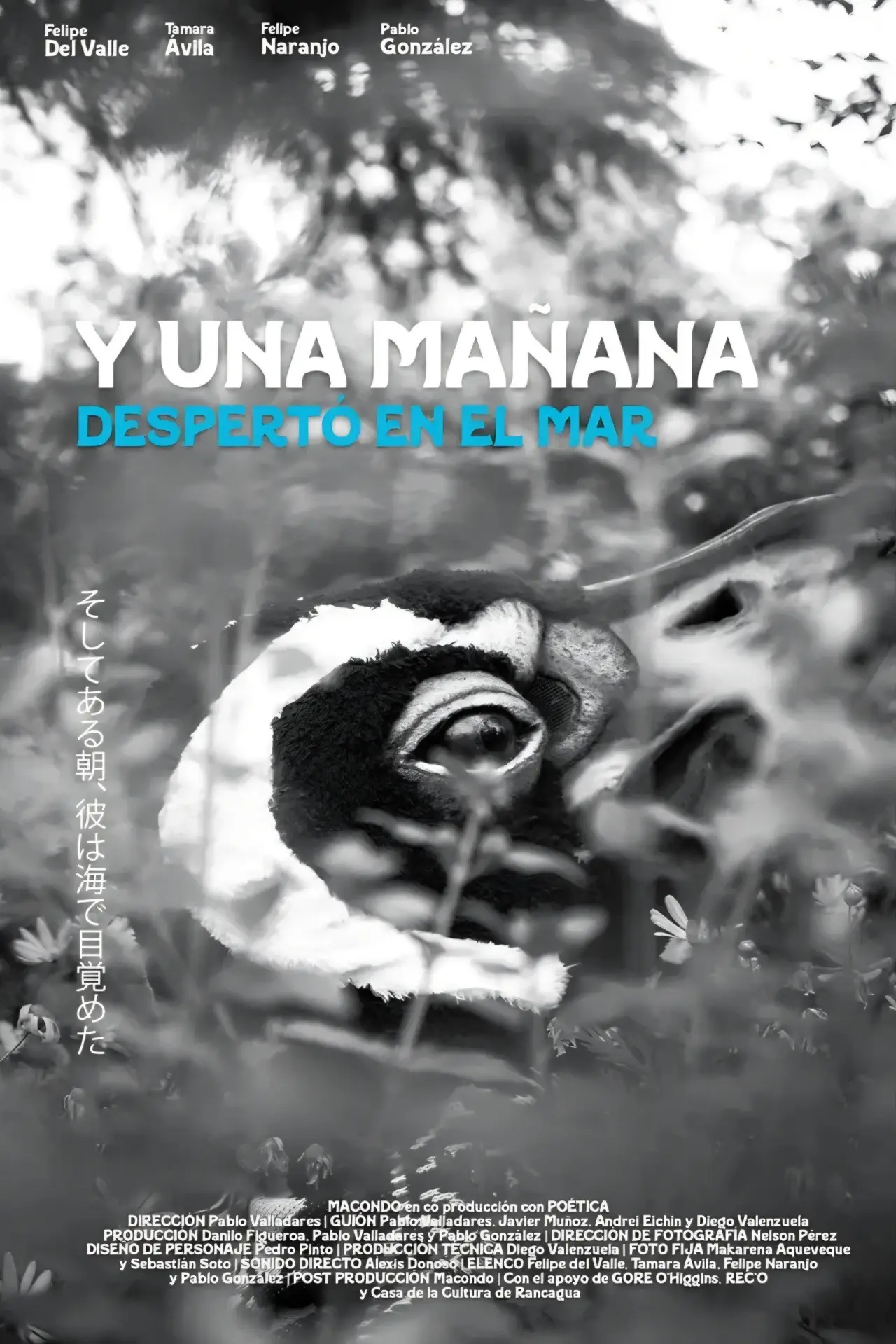 Plakat filmowy "Y una mañana despertó en el mar"