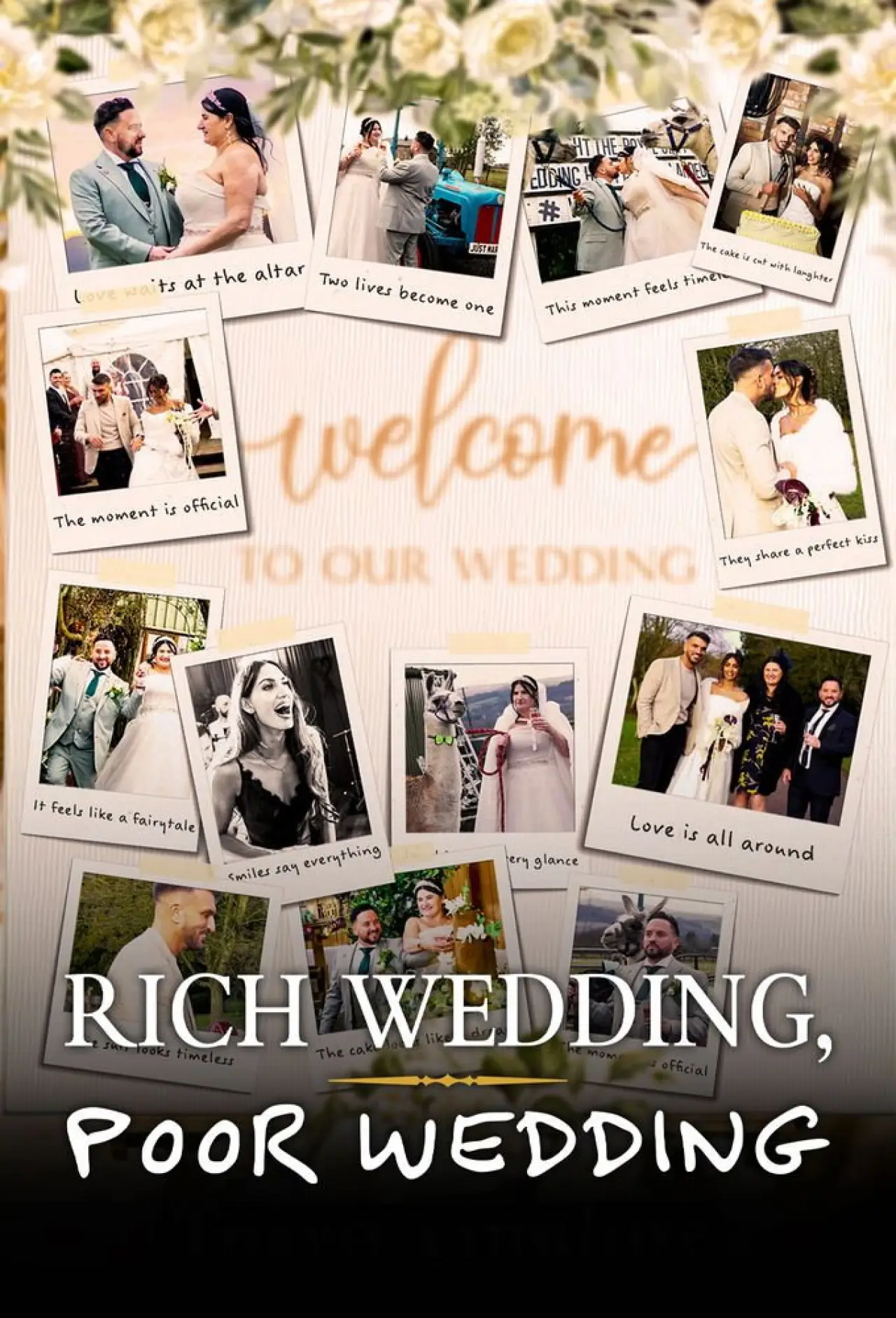 Plakat filmowy "Rich Wedding, Poor Wedding"