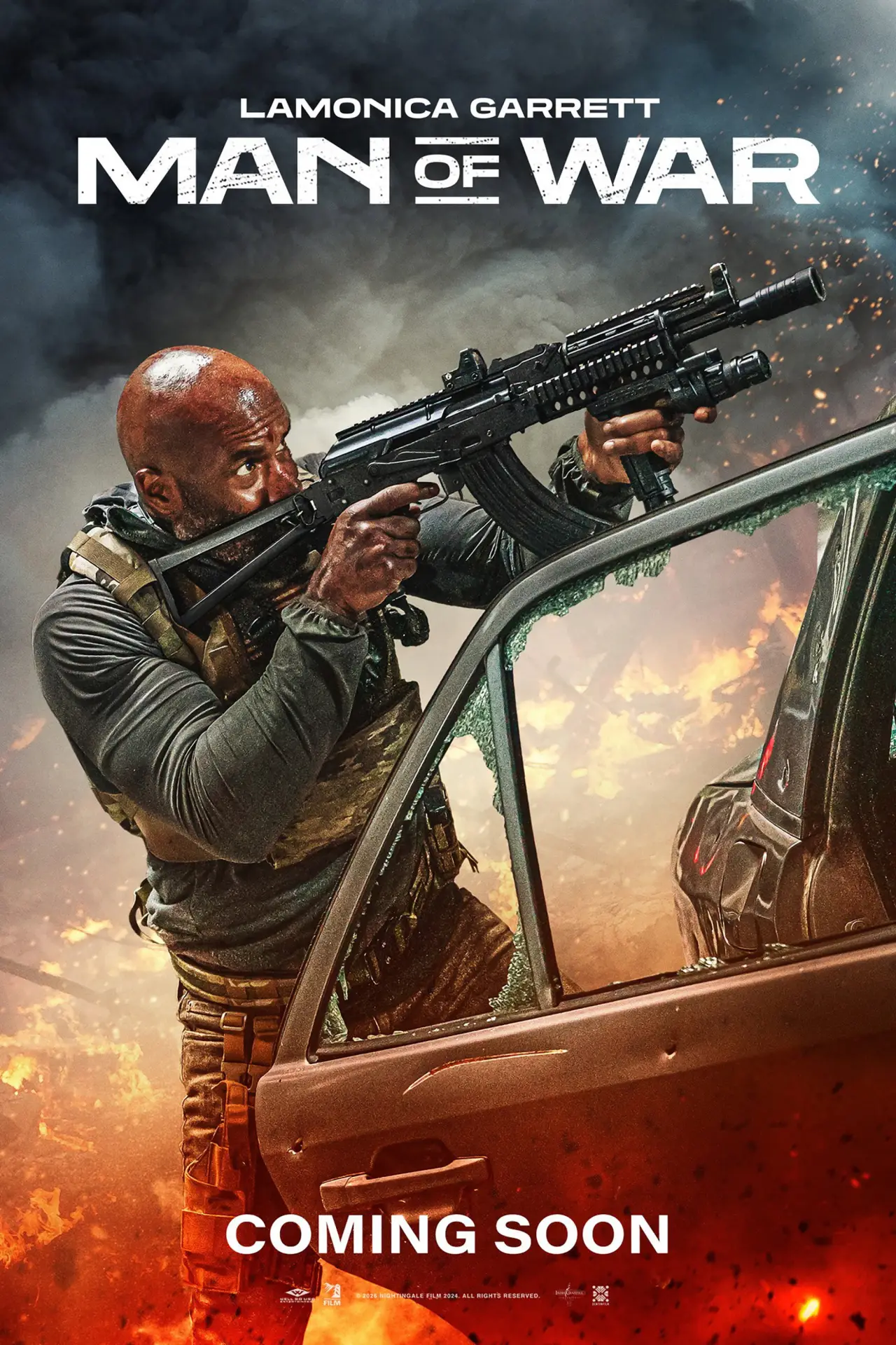 Plakat filmowy "Man of War"