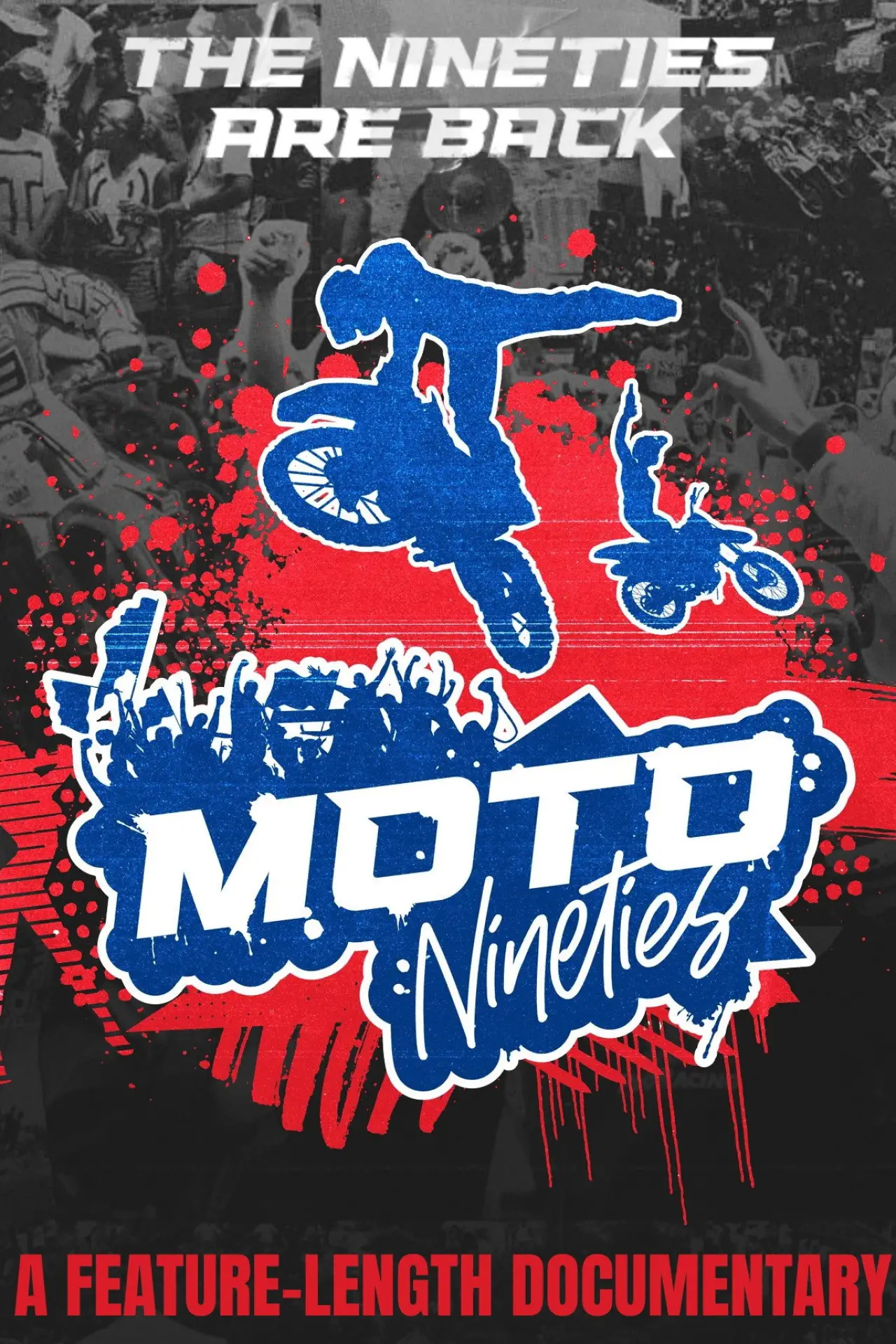 Plakat filmowy "Moto Nineties: Rub Some Dirt on It"