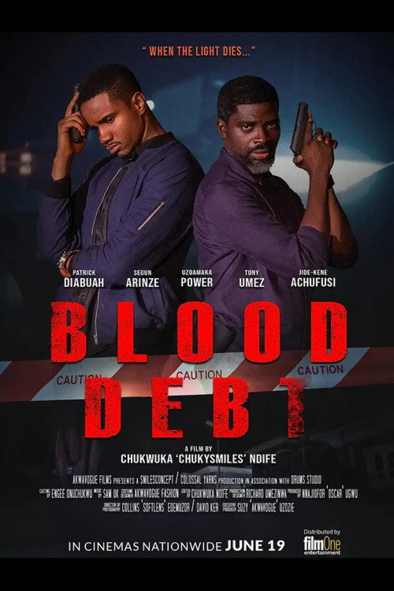 Plakat filmowy "Blood Debt"