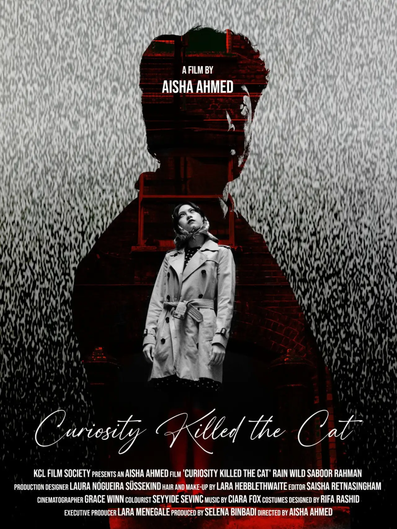 Plakat filmowy "Curiosity Killed the Cat"