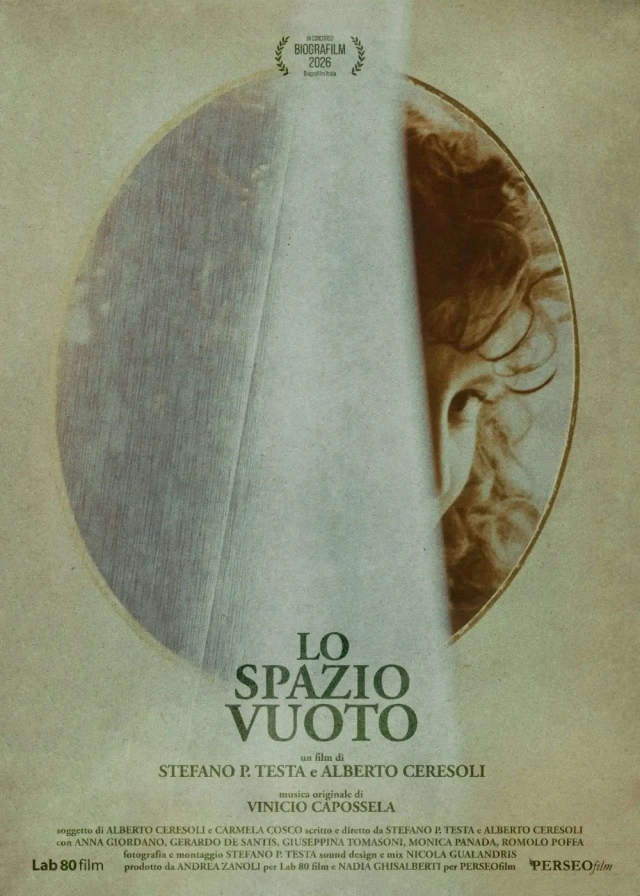 Plakat filmowy "Lo Spazio Vuoto"