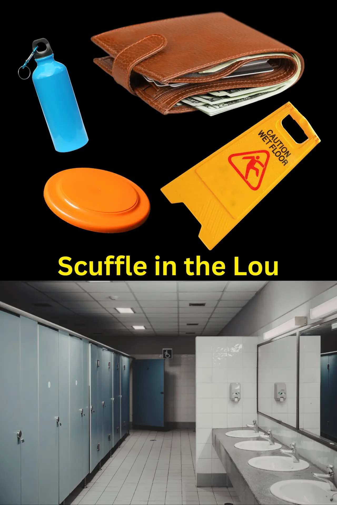 Plakat filmowy "Scuffle in the Lou"