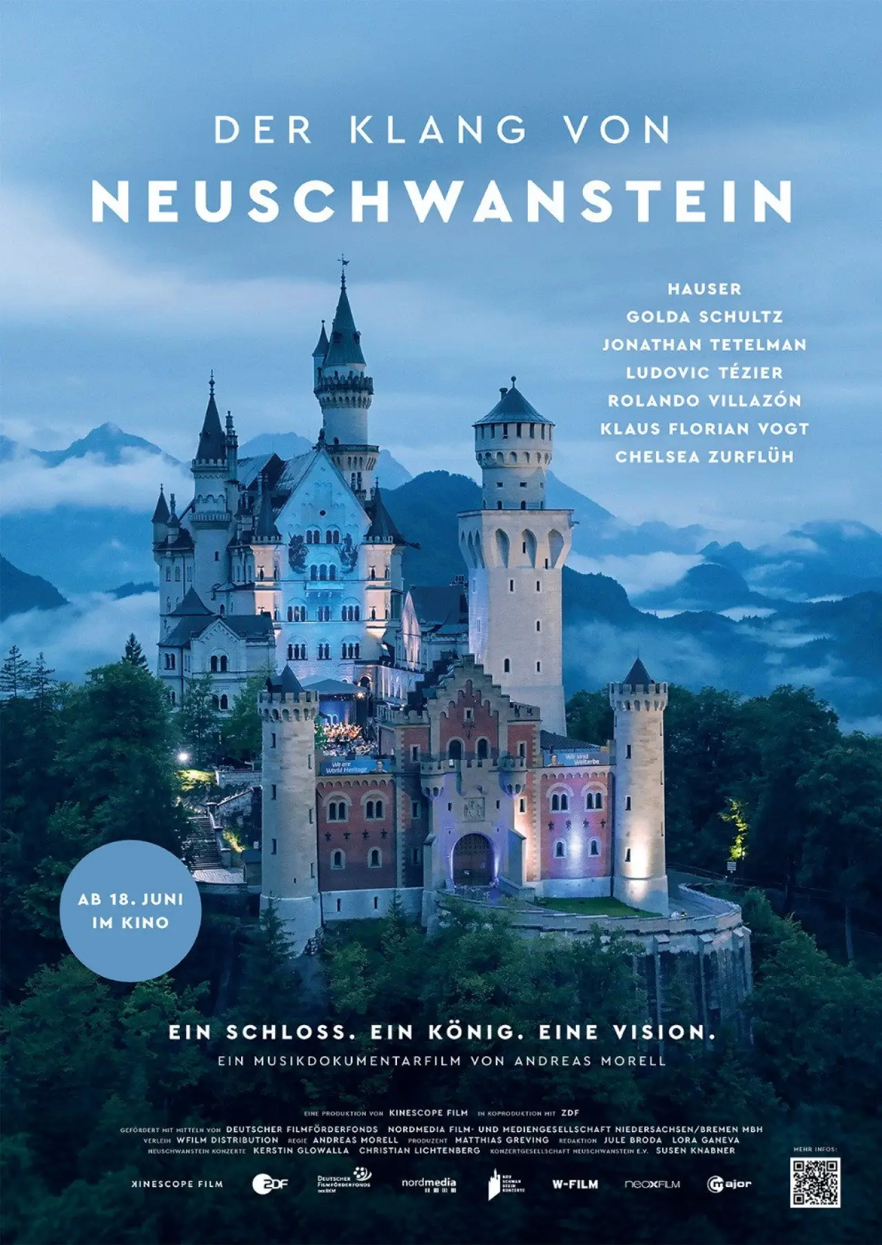 Plakat filmowy "Der Klang von Neuschwanstein"