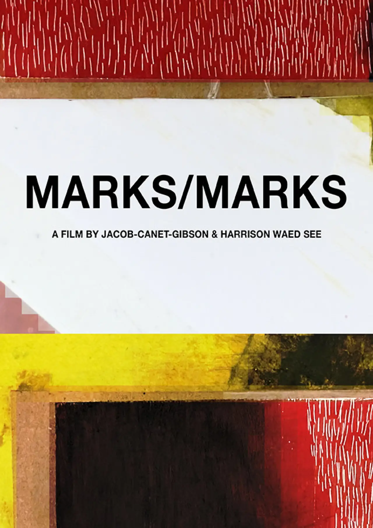 Plakat filmowy "MARKS/MARKS"