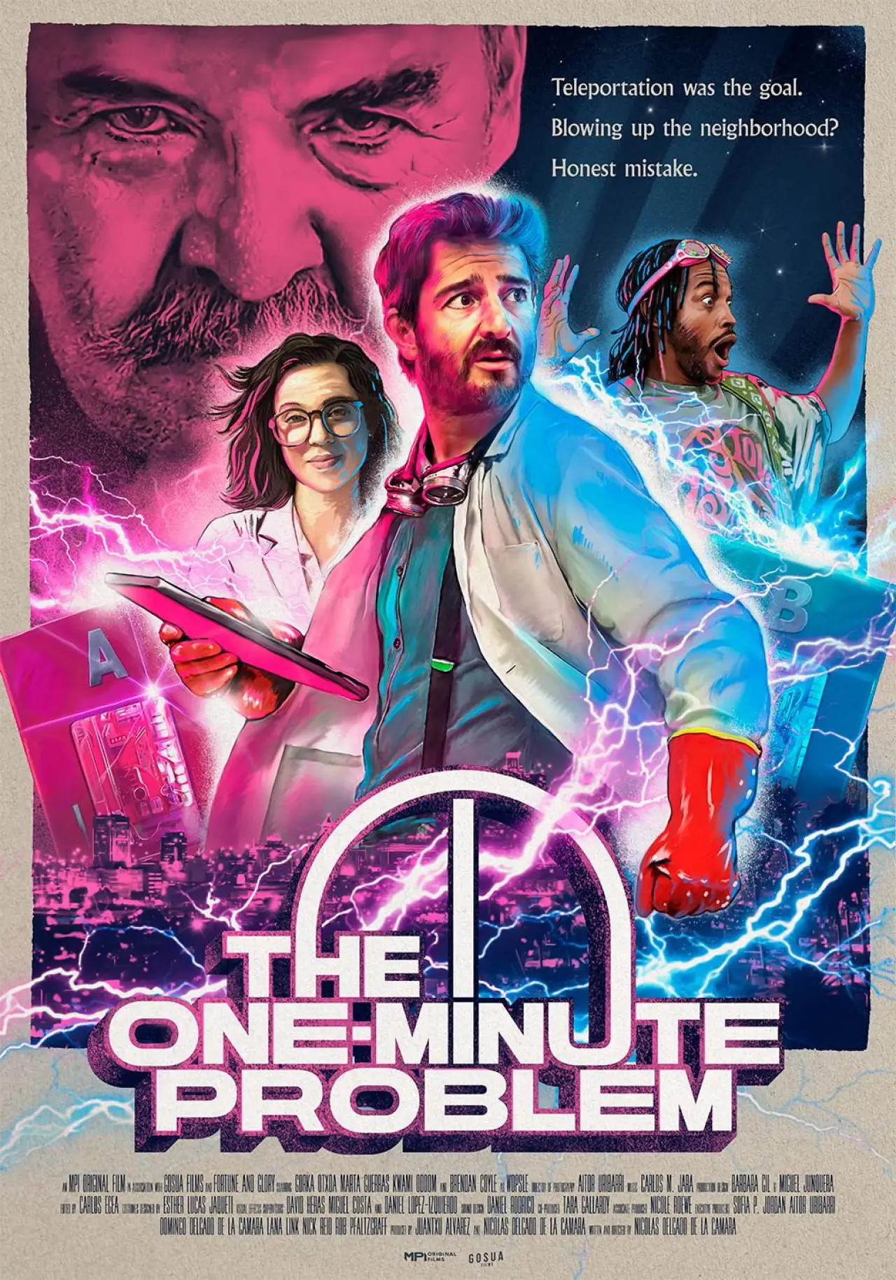 Plakat filmowy "The One-Minute Problem"