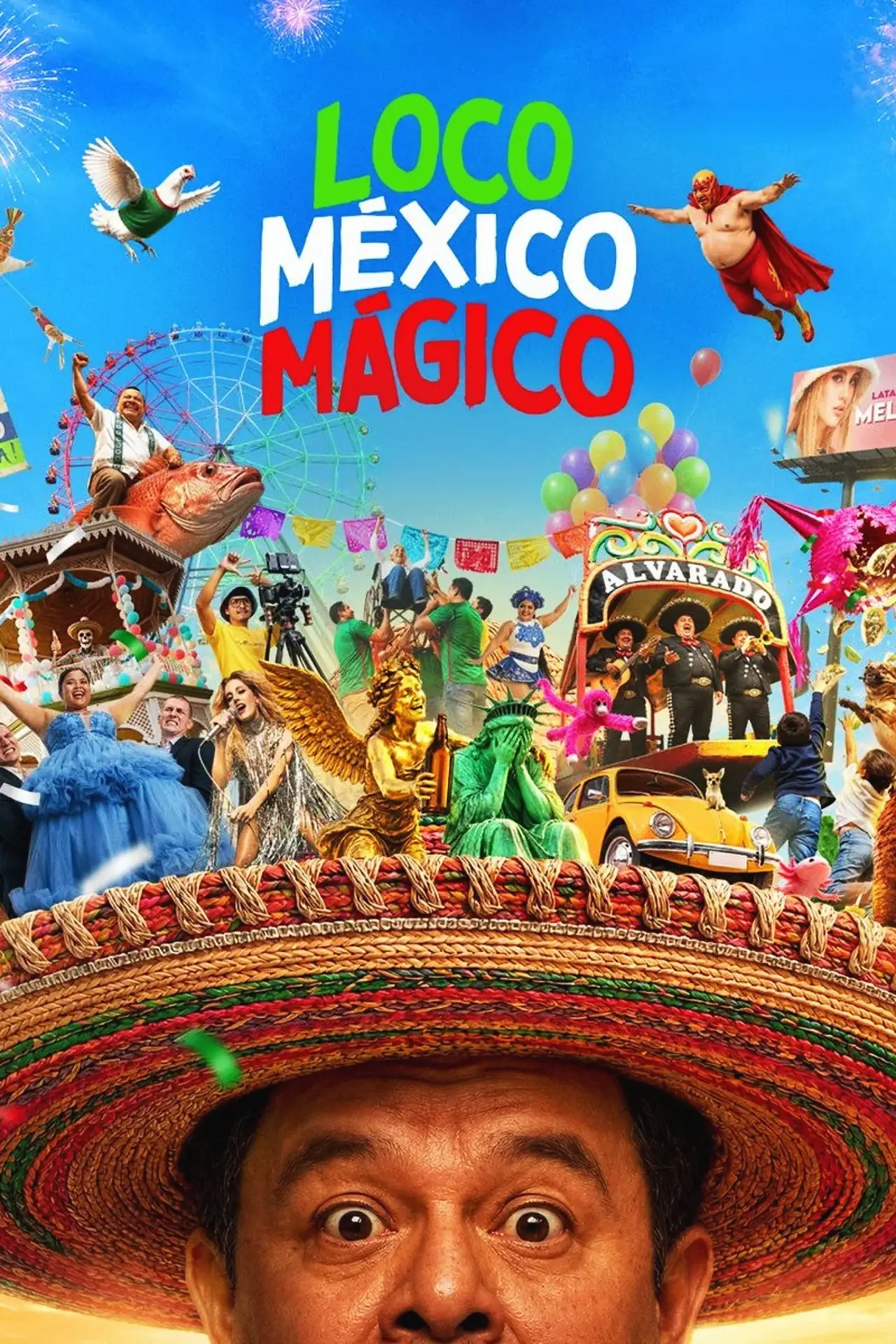 Plakat filmowy "Loco México Mágico"