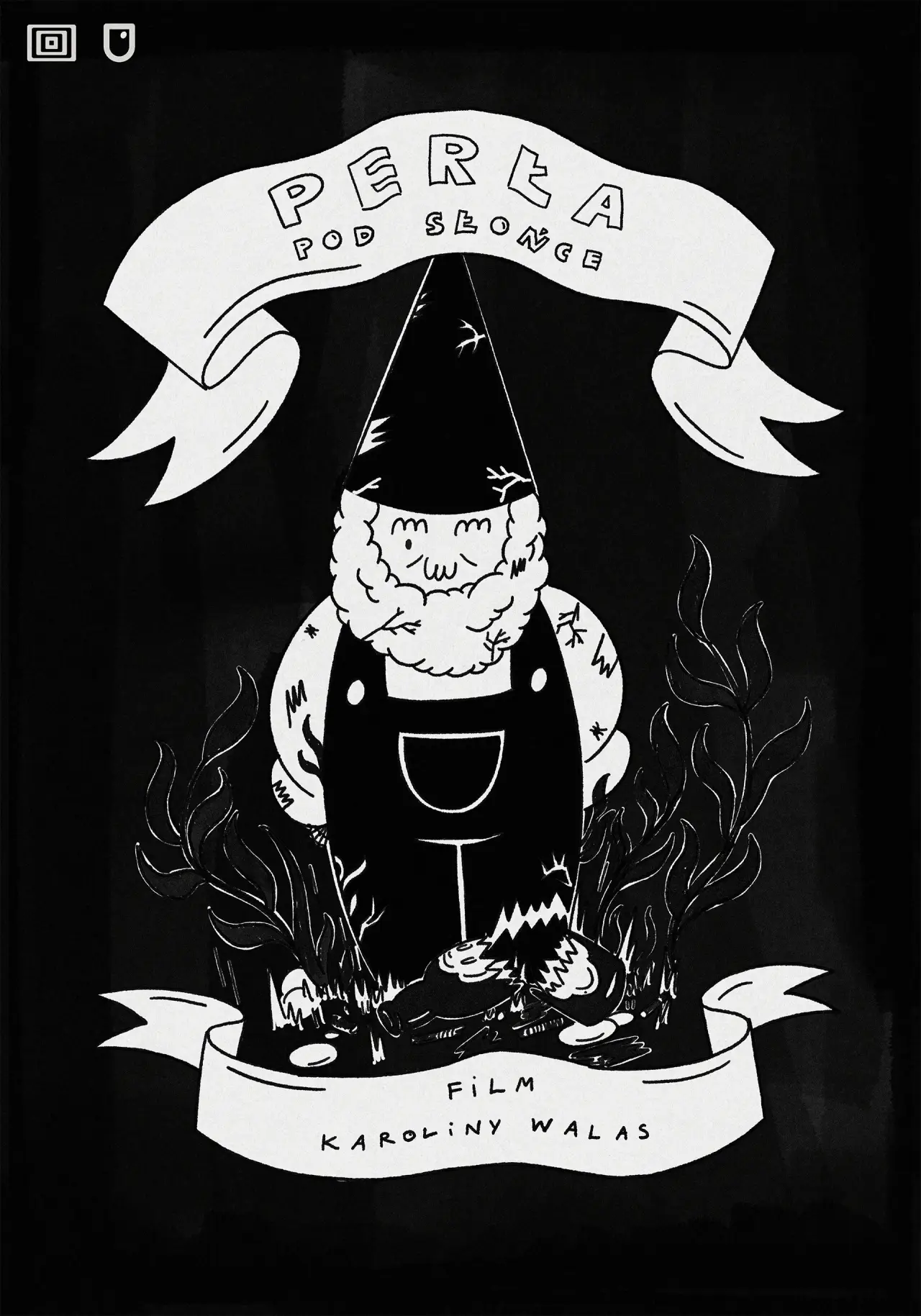 Plakat filmowy "Perła pod Słońce"