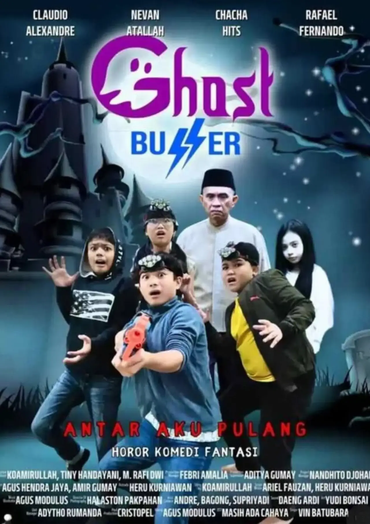Plakat filmowy "Ghost Buzzer: Antar Aku Pulang"