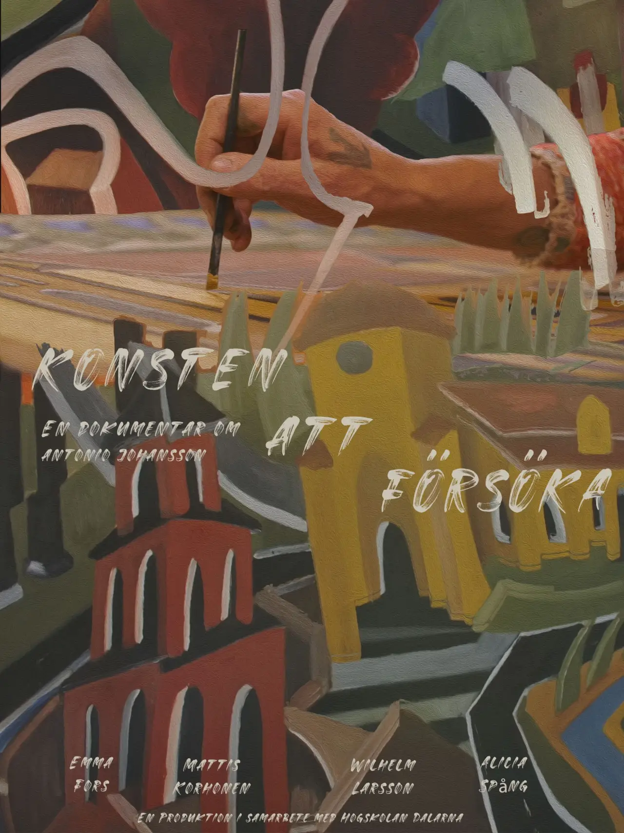 Plakat filmowy "Konsten att Försöka"