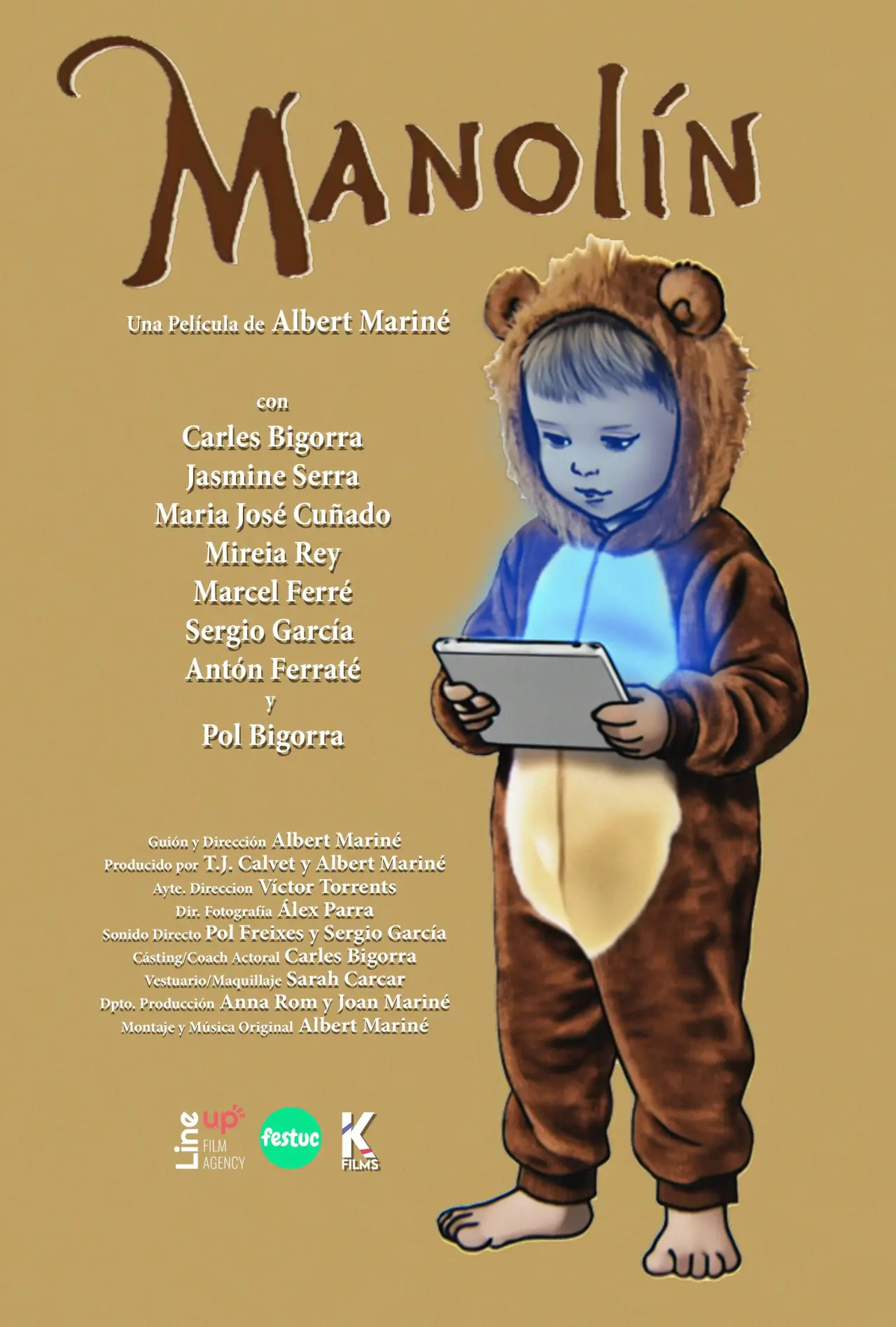Plakat filmowy "Manolín"