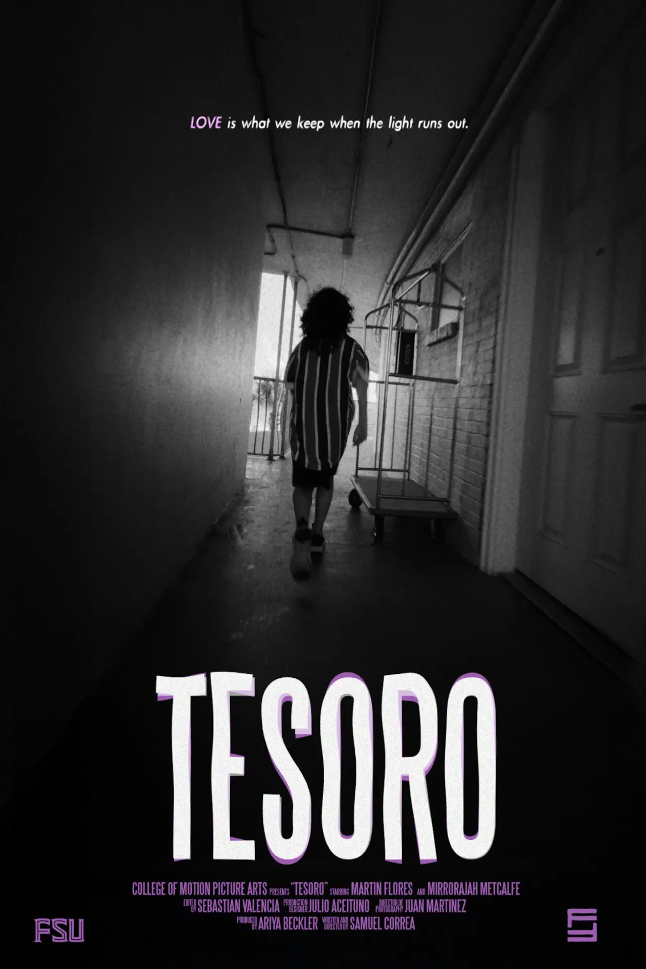 Plakat filmowy "TESORO"