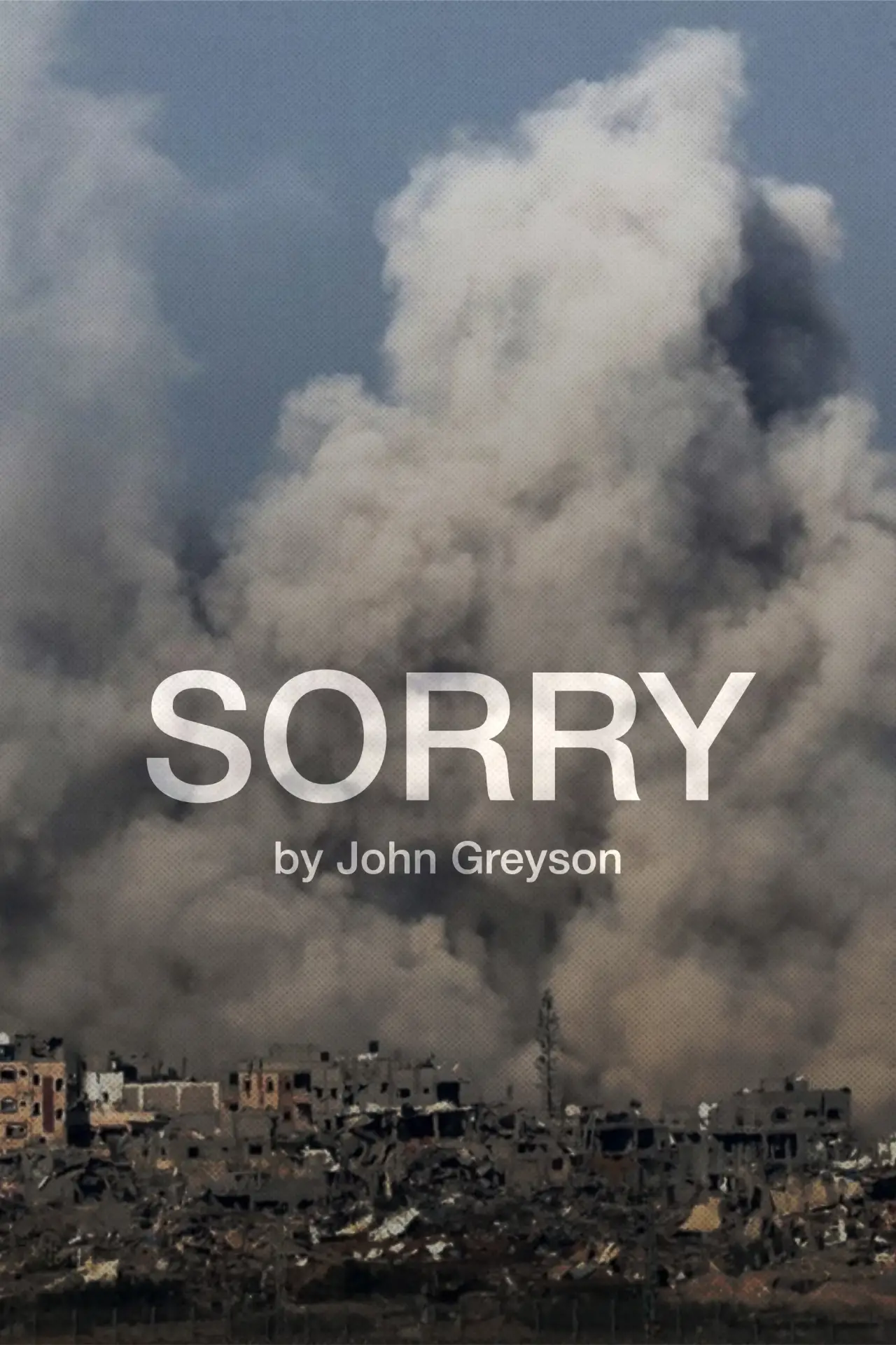 Plakat filmowy "Sorry"