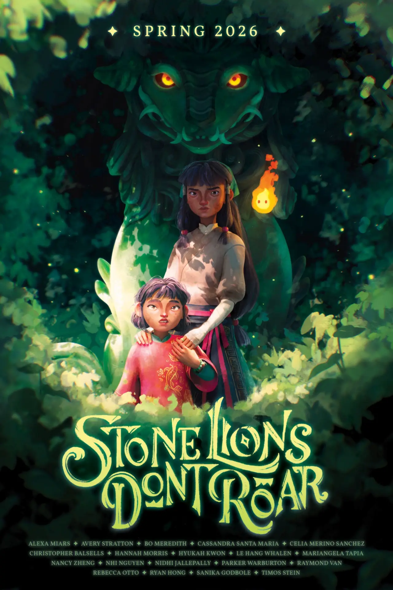 Plakat filmowy "Stone Lions Don