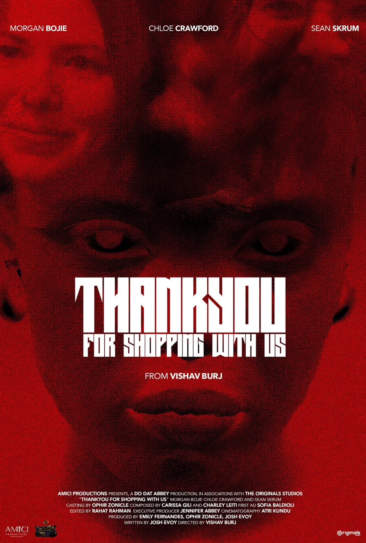 Plakat filmowy "Thank you for shopping with us!"