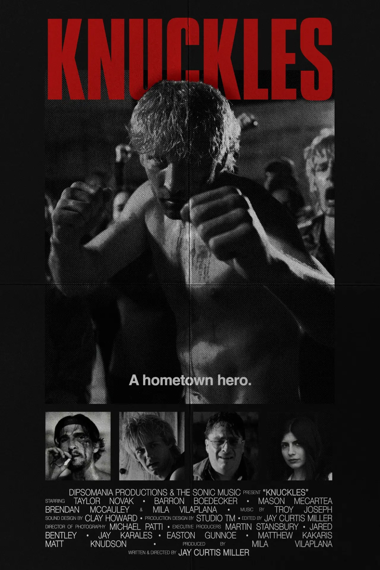Plakat filmowy "Knuckles"