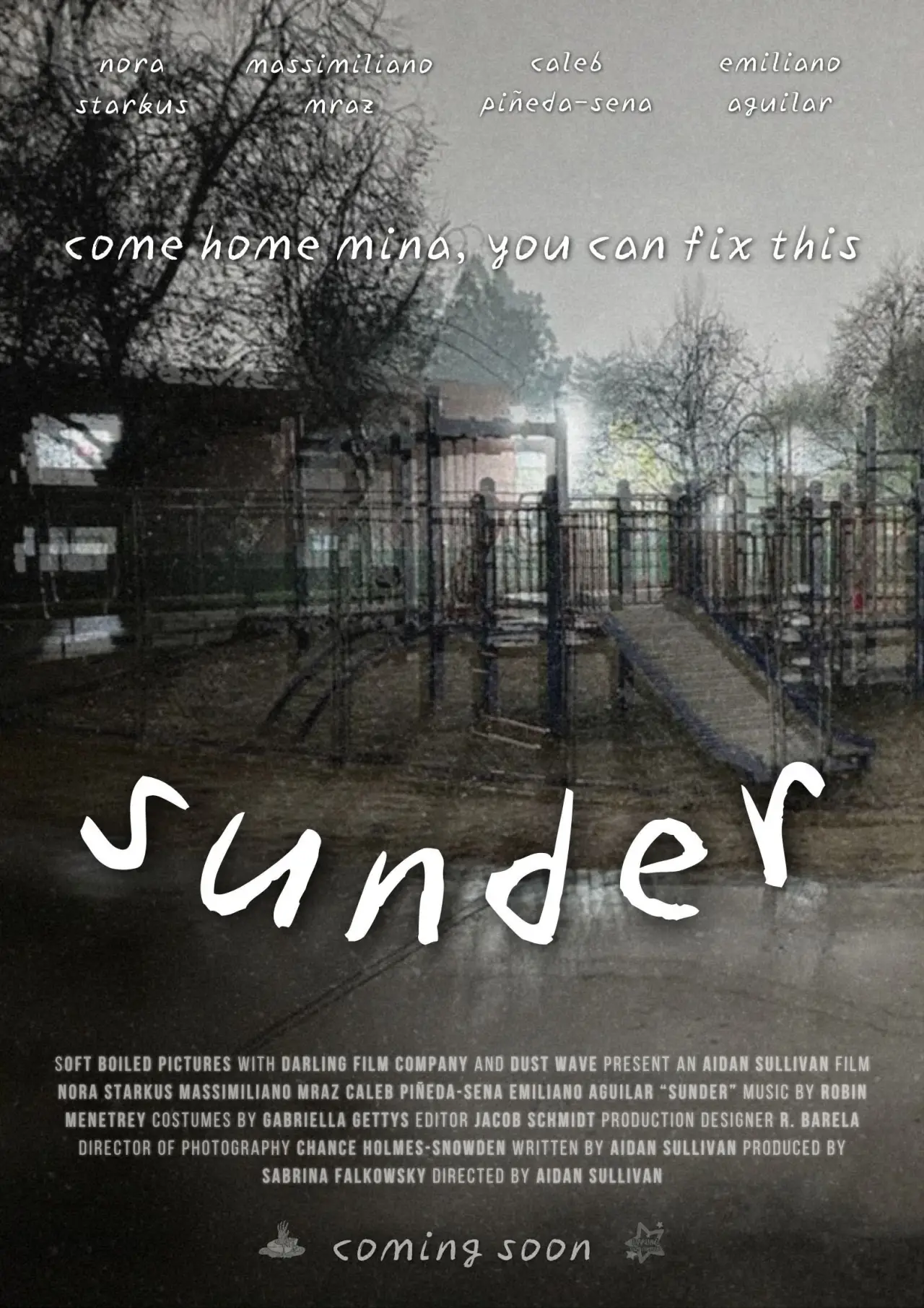 Plakat filmowy "sunder"
