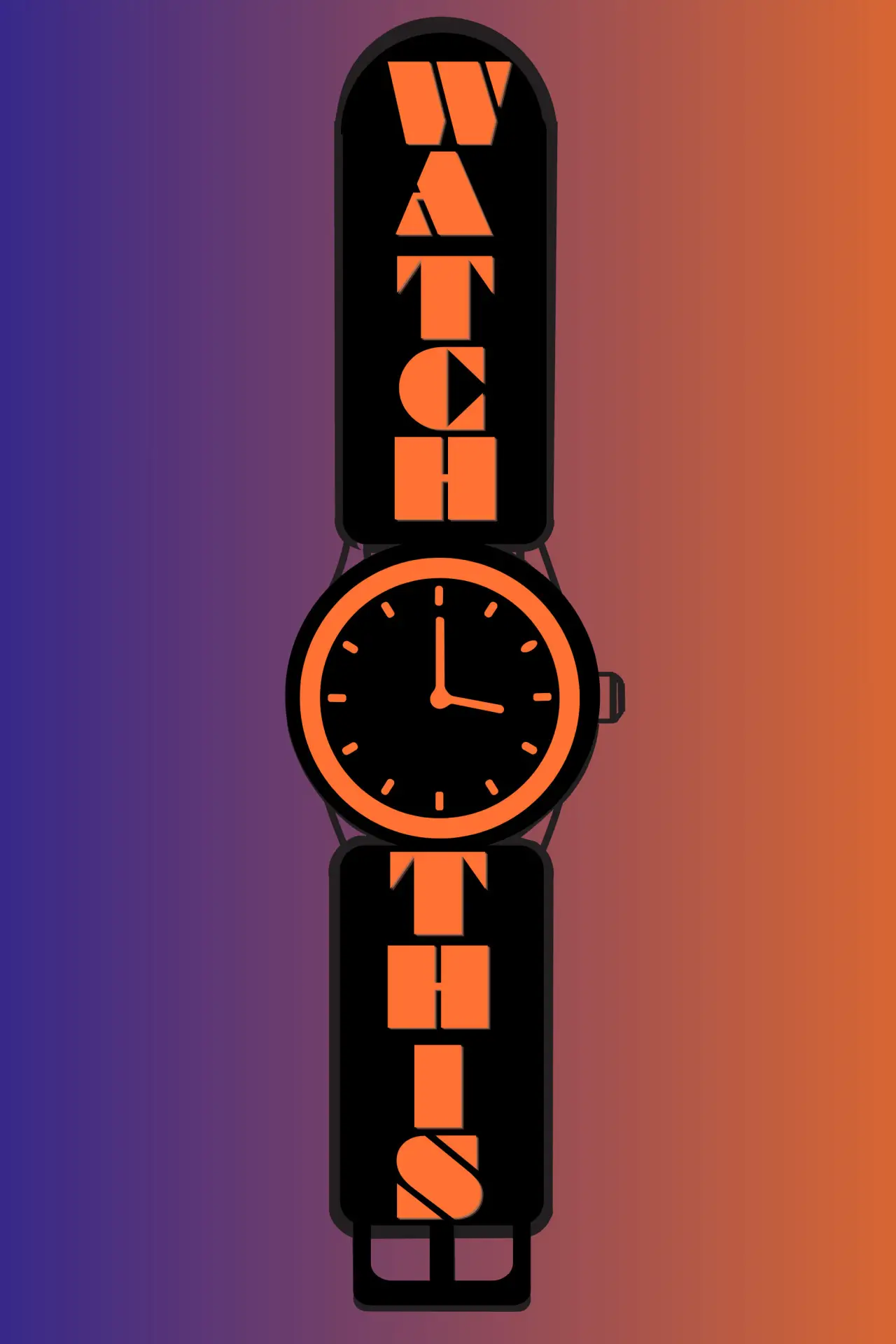 Plakat filmowy "WATCH THIS!"