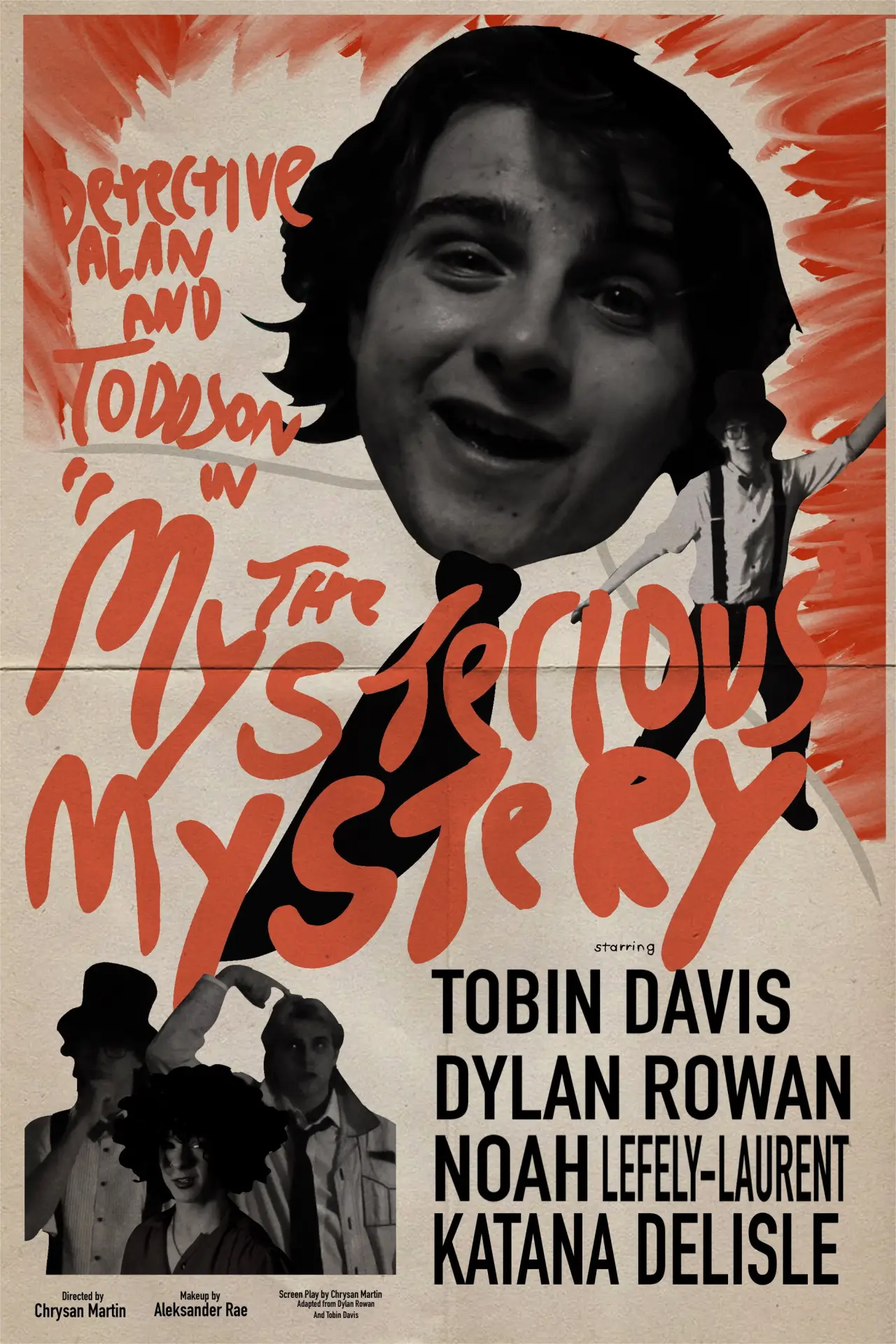 Plakat filmowy "Detective Alan and Toddson in ”The Mysterious Mystery!”"