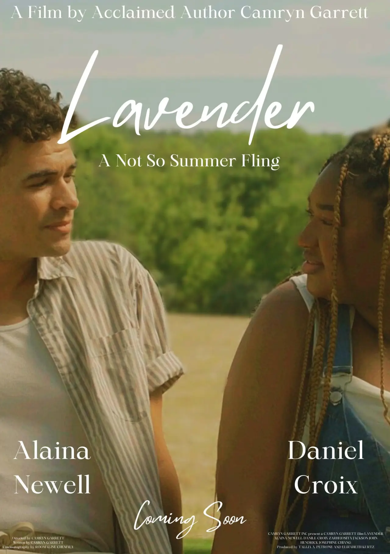Plakat filmowy "Lavender"