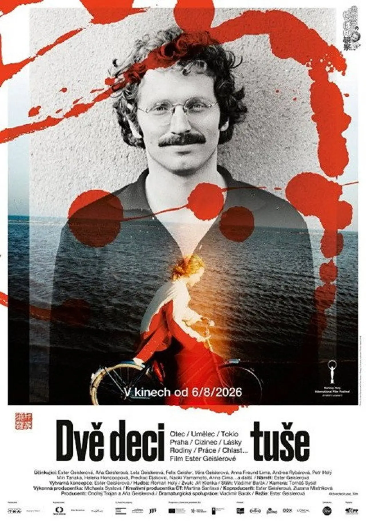Plakat filmowy "Dvě deci tuše"