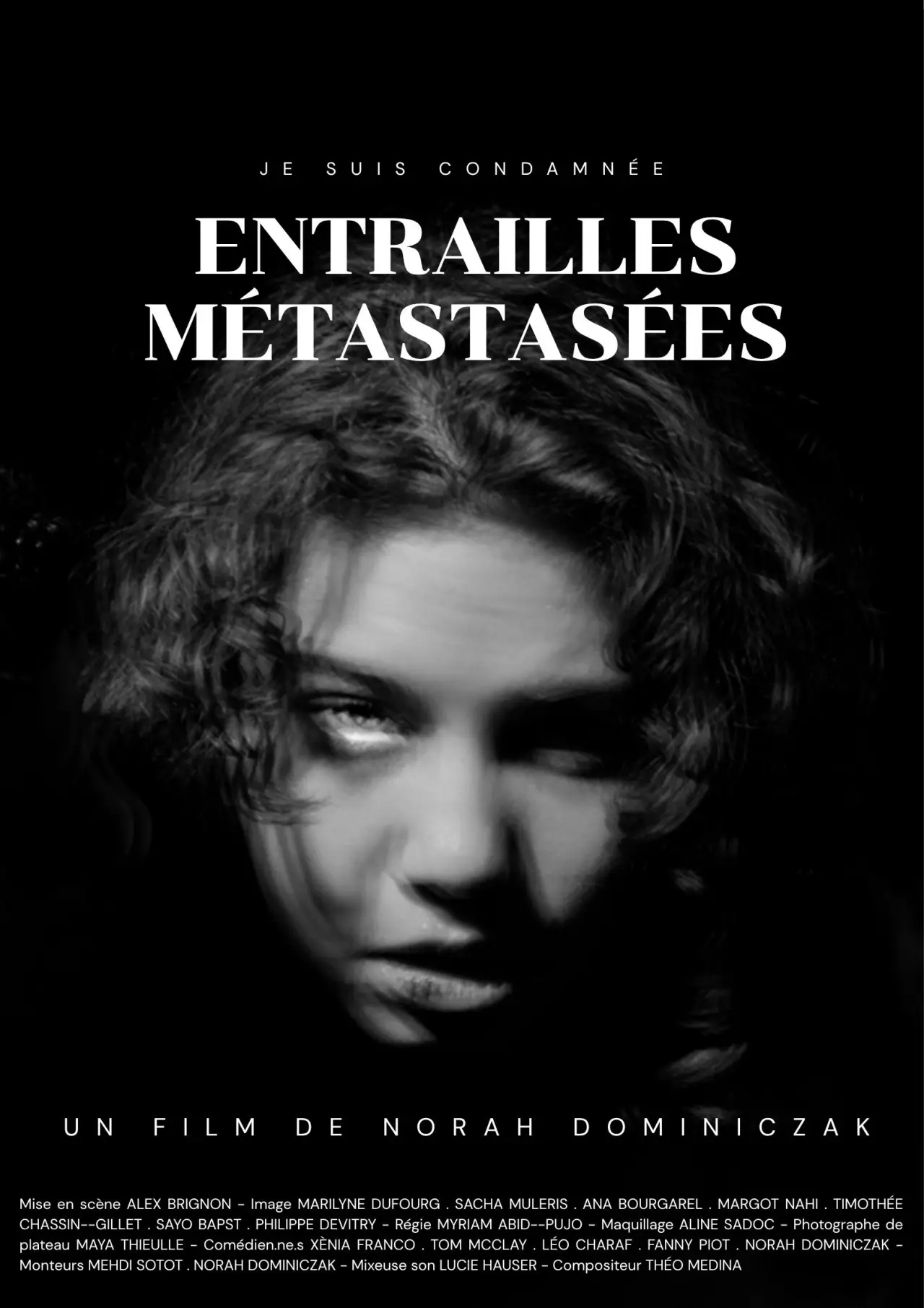 Plakat filmowy "Entrailles Métastasées"