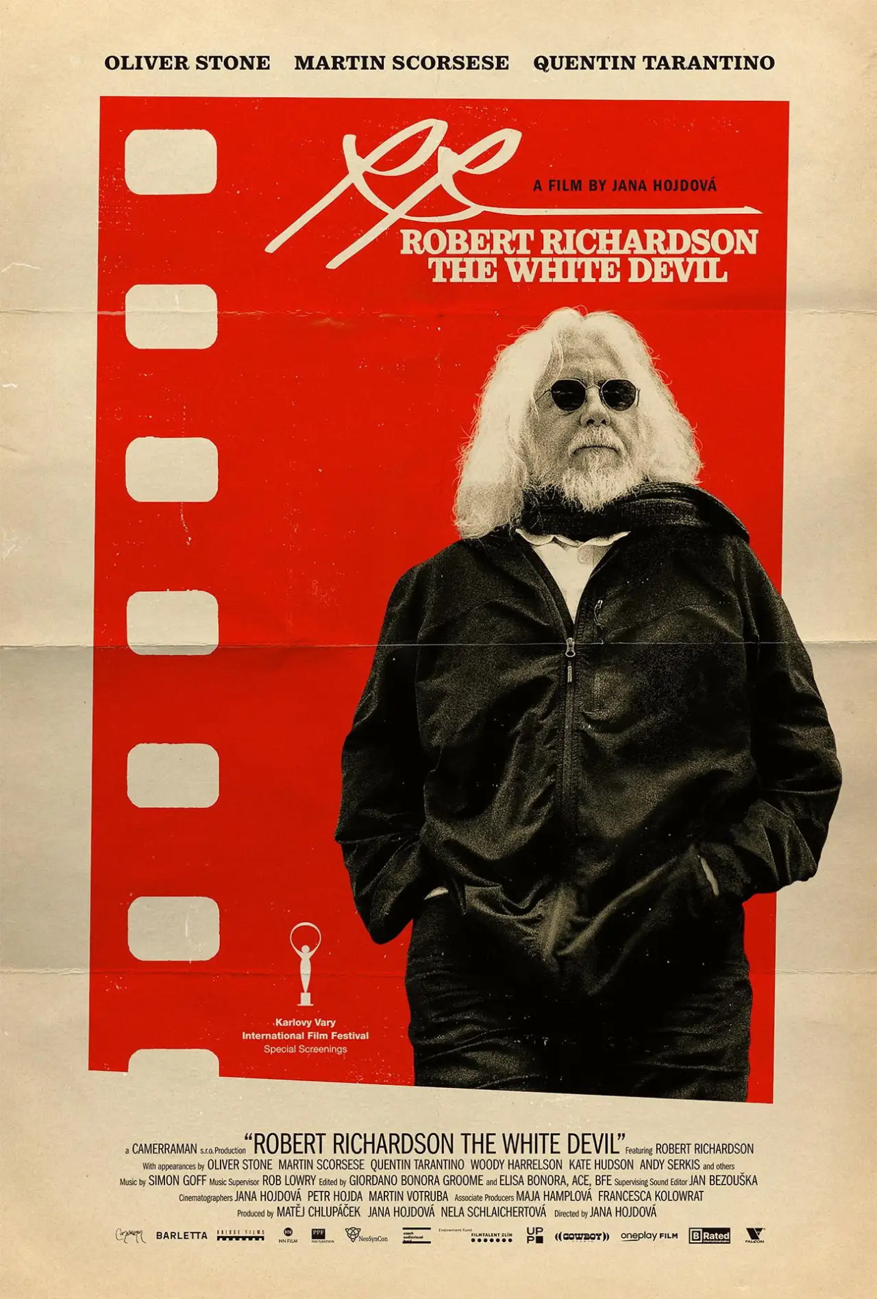 Plakat filmowy "Robert Richardson: The White Devil"