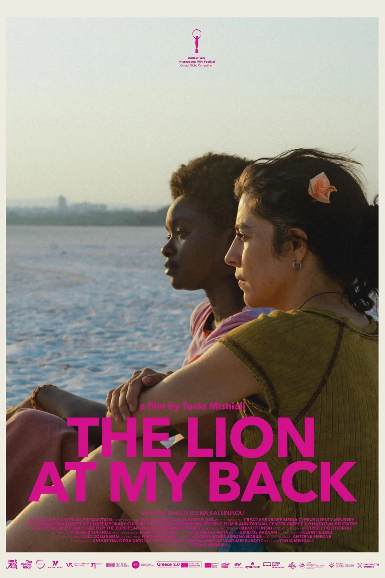 Plakat filmowy "The Lion at My Back"