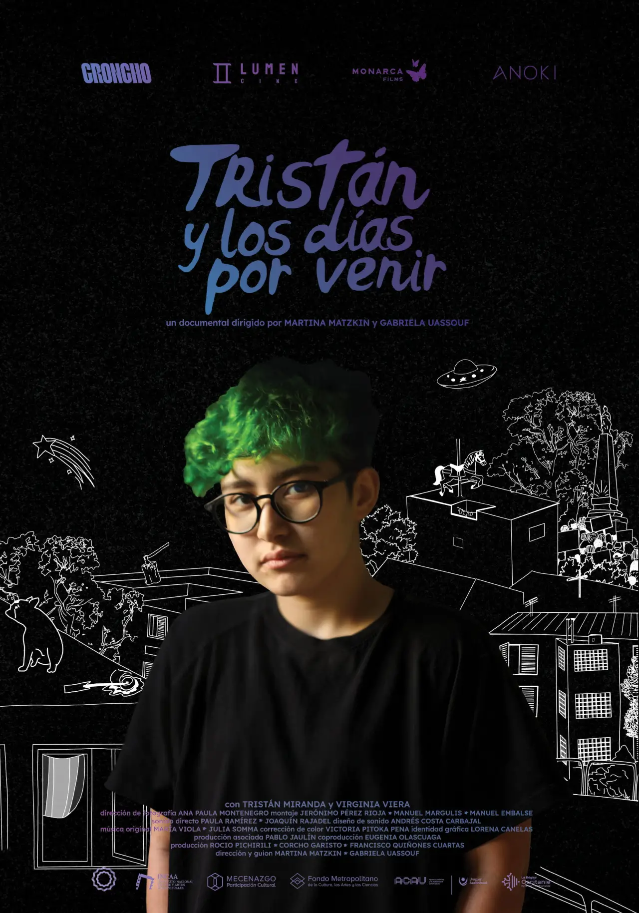 Plakat filmowy "Tristán y los días por venir"