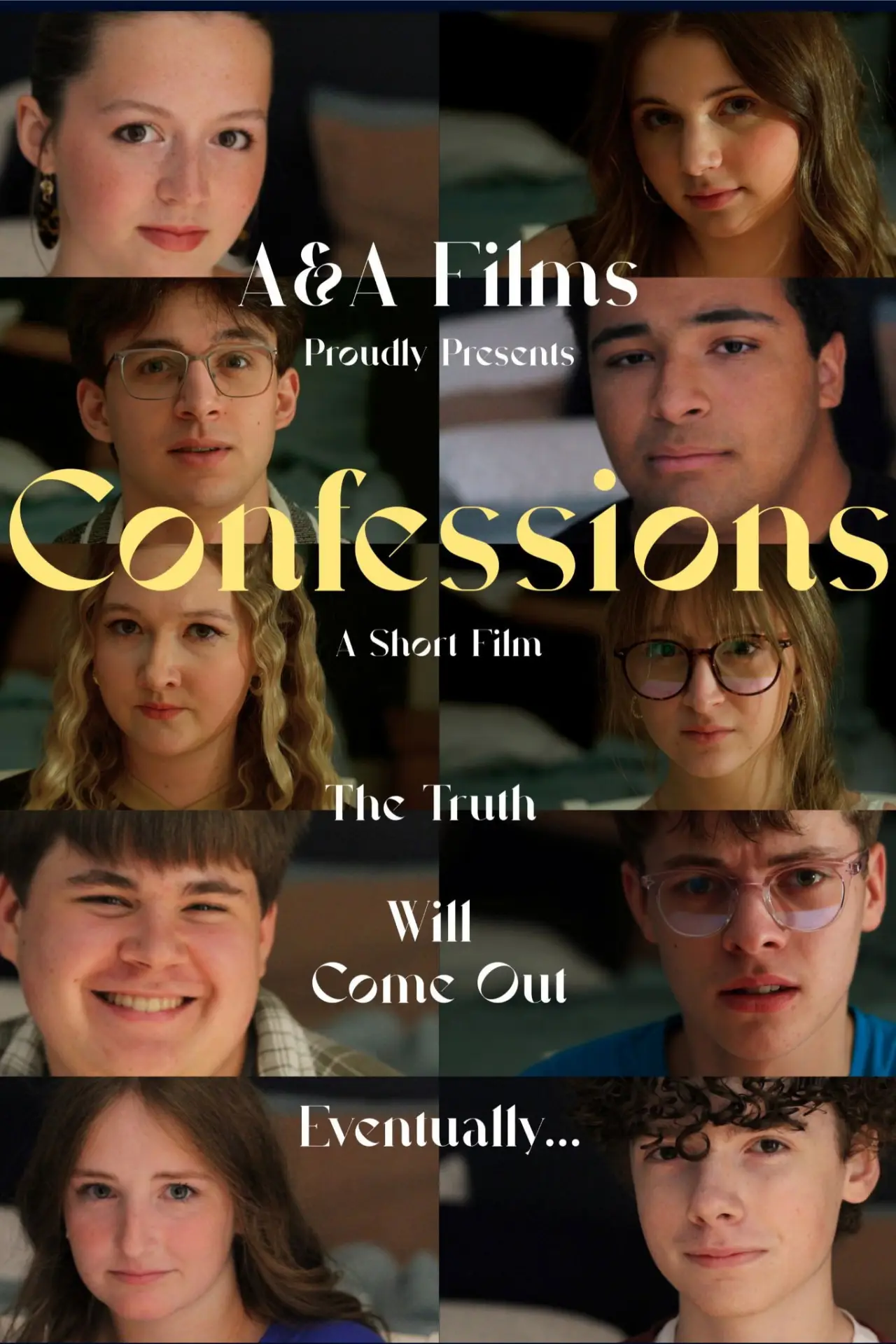 Plakat filmowy "Confessions"