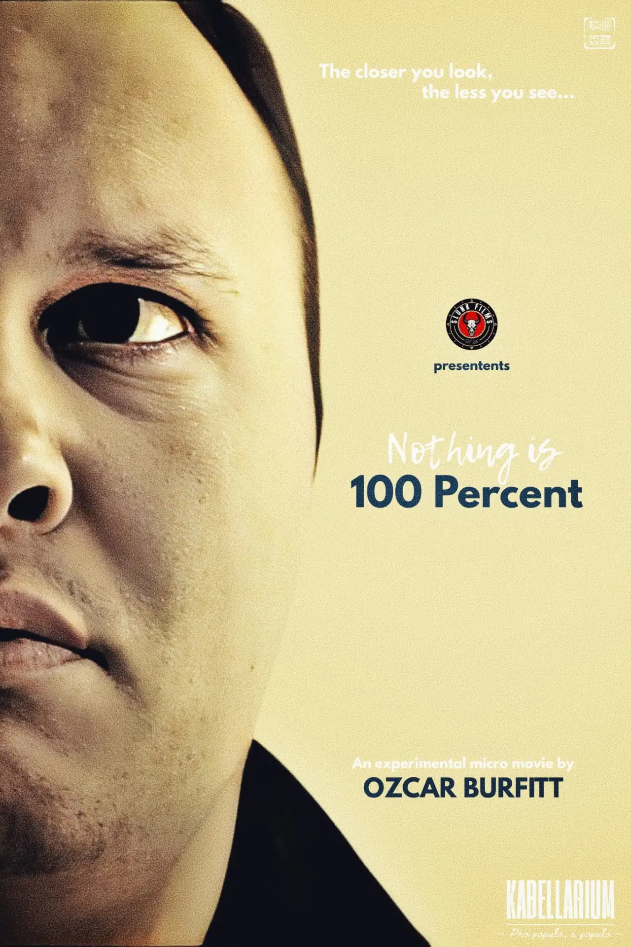 Plakat filmowy "Ingenting är 100 procent"