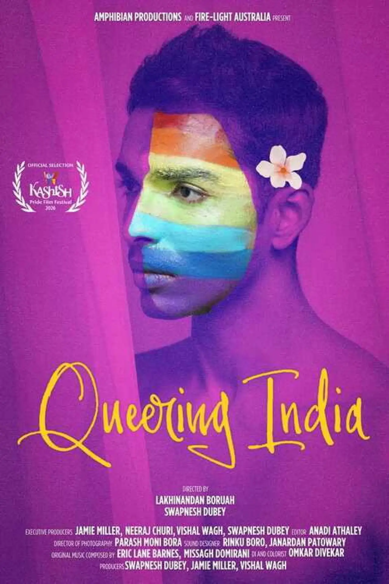 Plakat filmowy "Queering India"