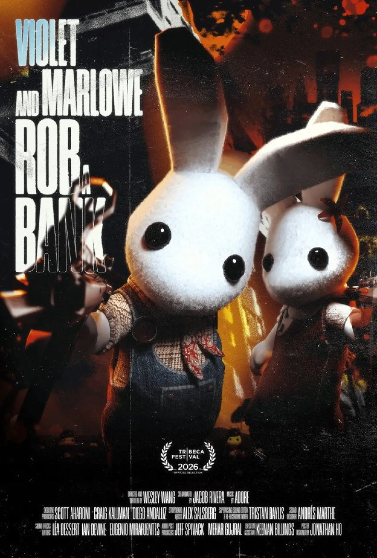 Plakat filmowy "Violet and Marlowe Rob a Bank"
