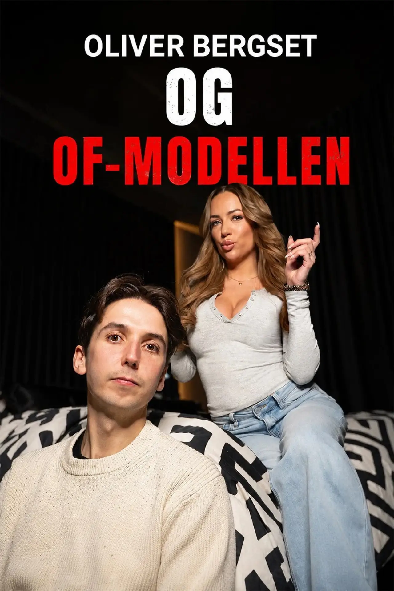 Plakat filmowy "Oliver Bergset og Onlyfans-modellen"
