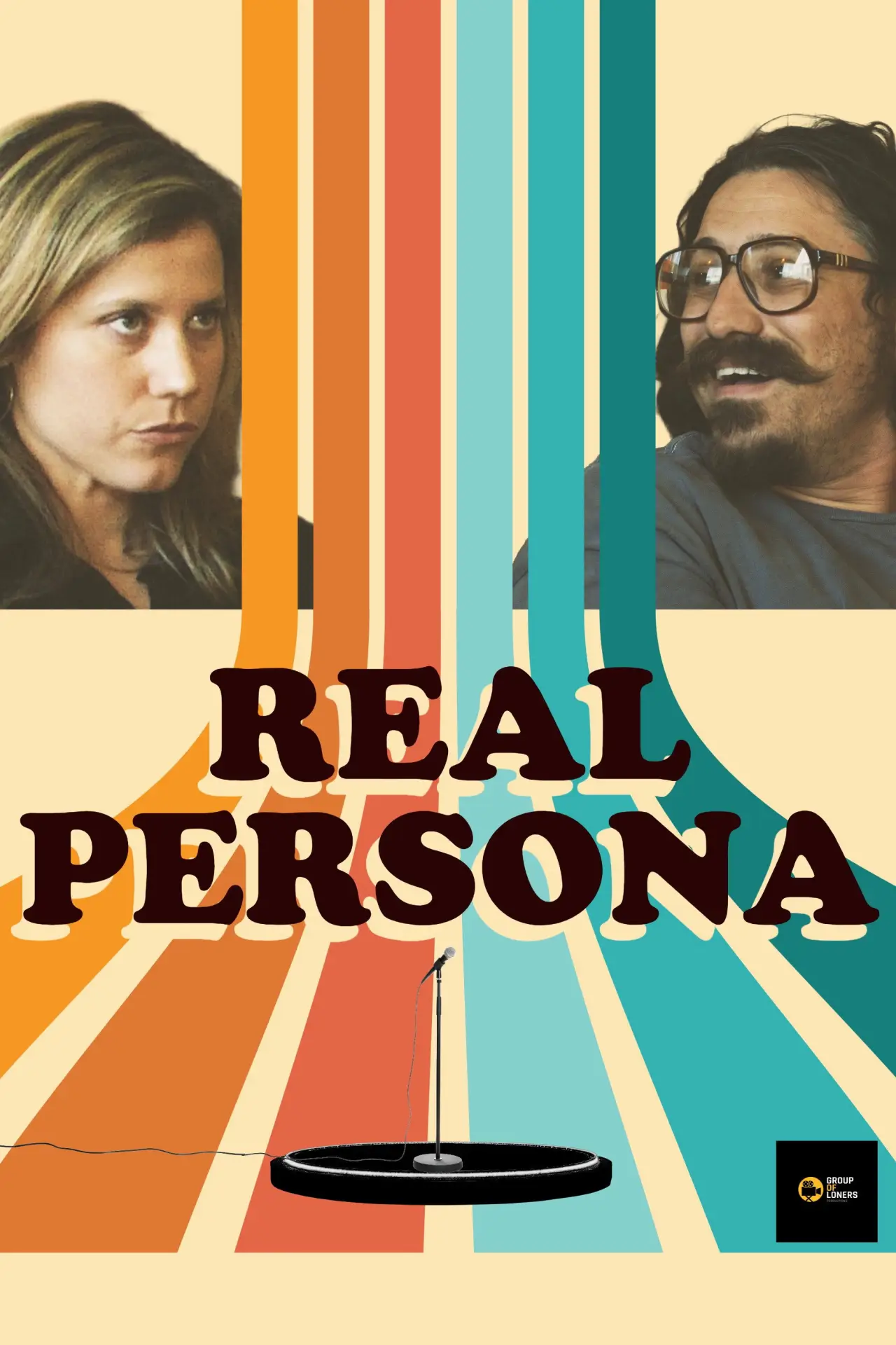 Plakat filmowy "Real Persona"
