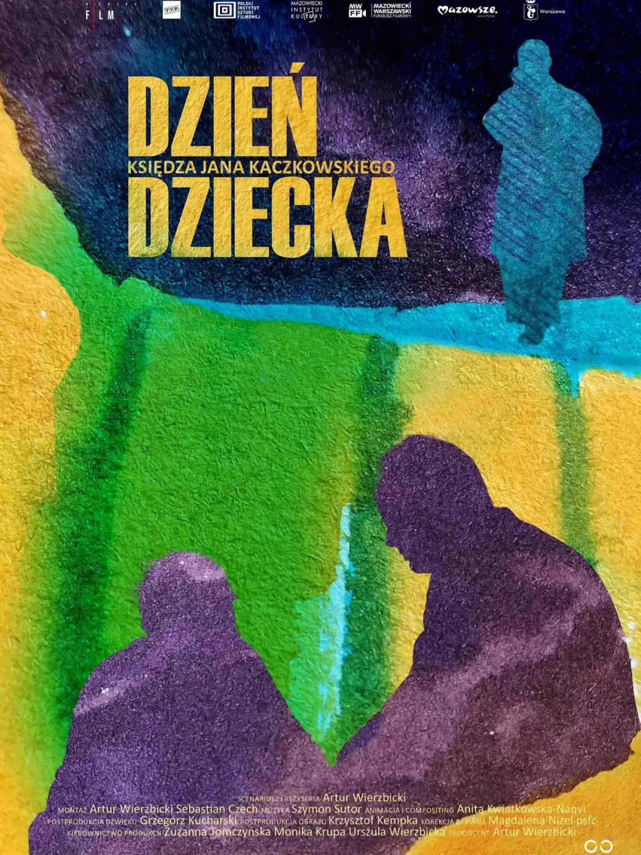 Plakat filmowy "Dzień Dziecka księdza Jana Kaczkowskiego"