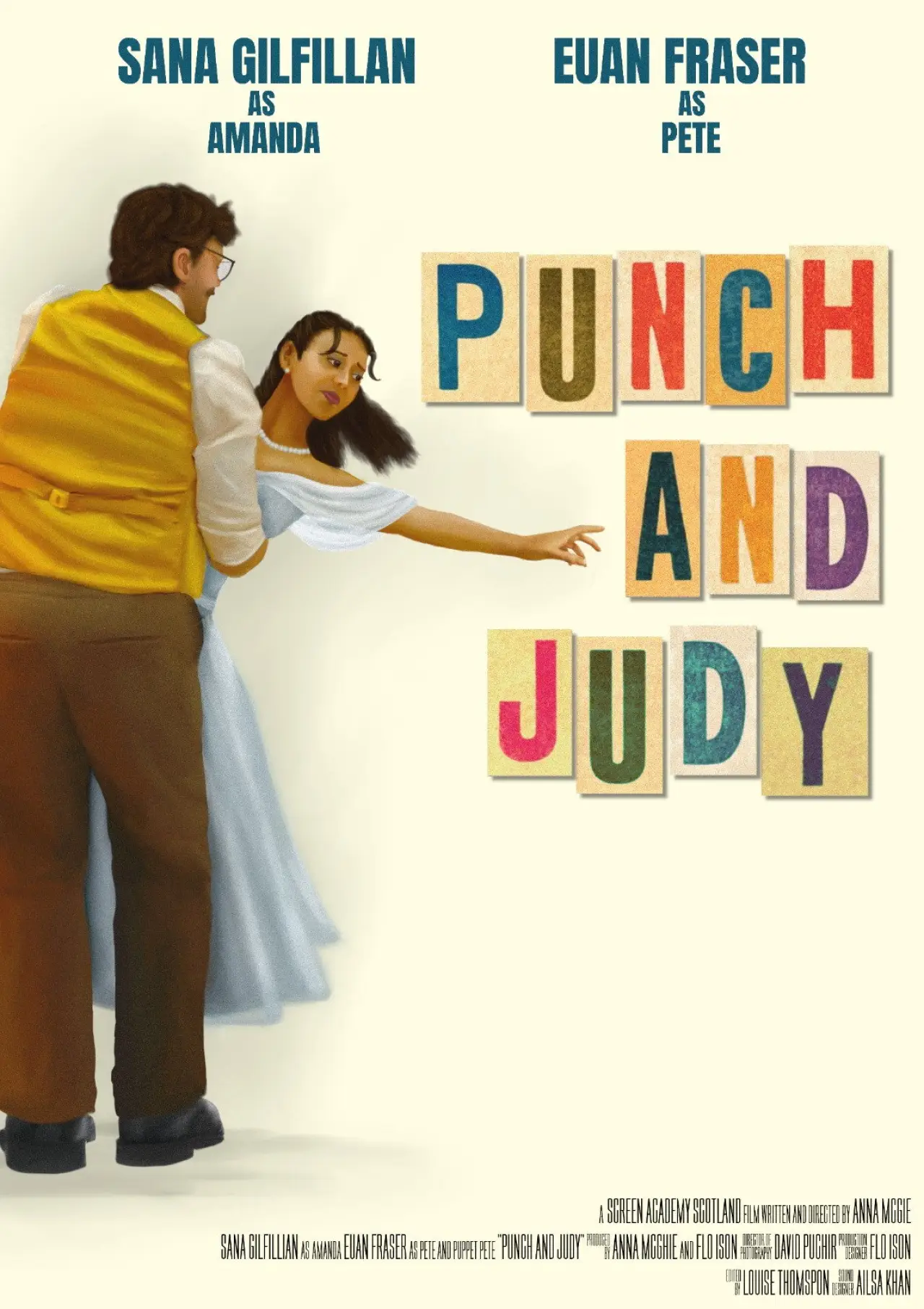 Plakat filmowy "Punch and Judy"