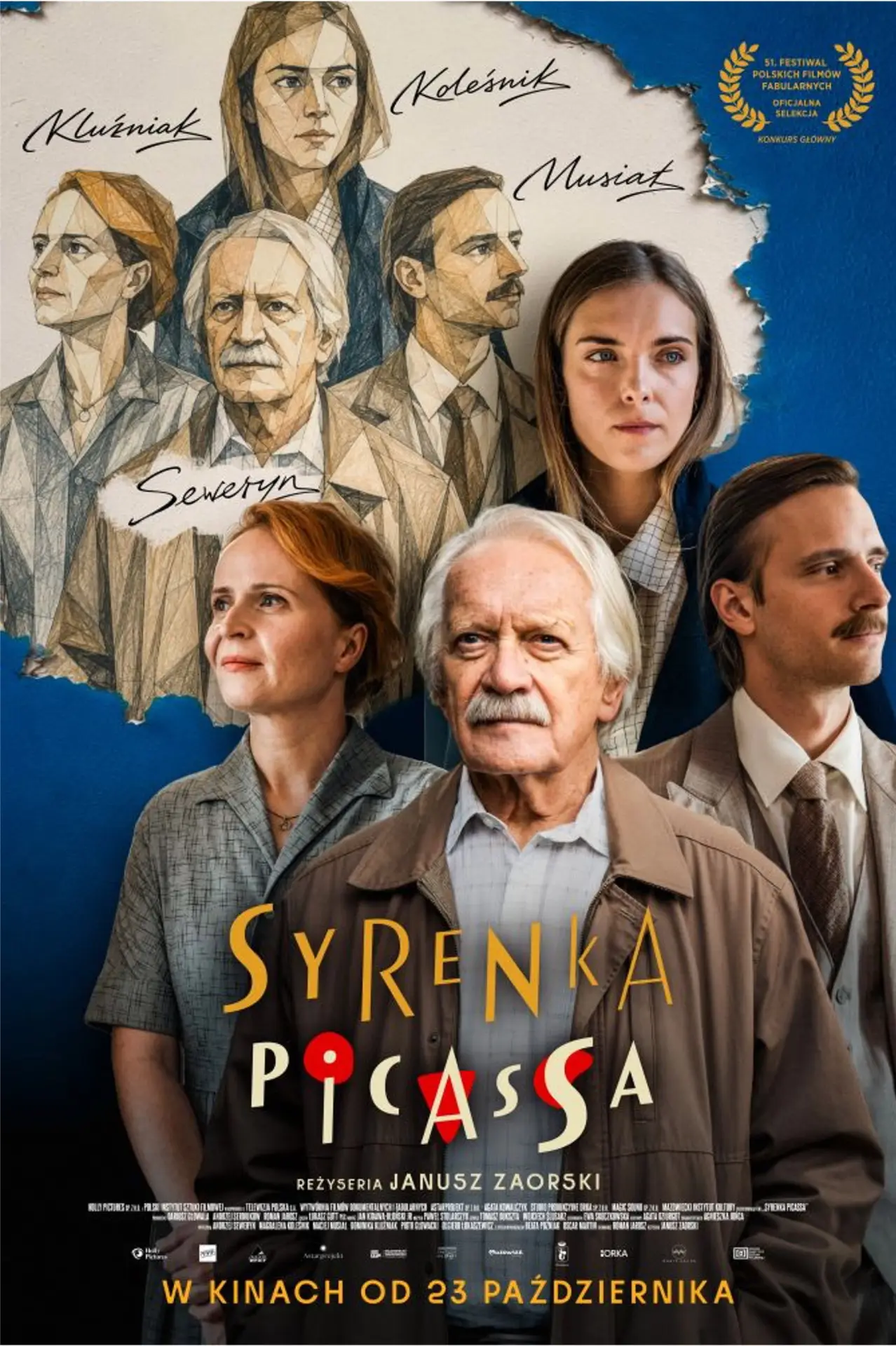 Plakat filmowy "Syrenka Picassa"