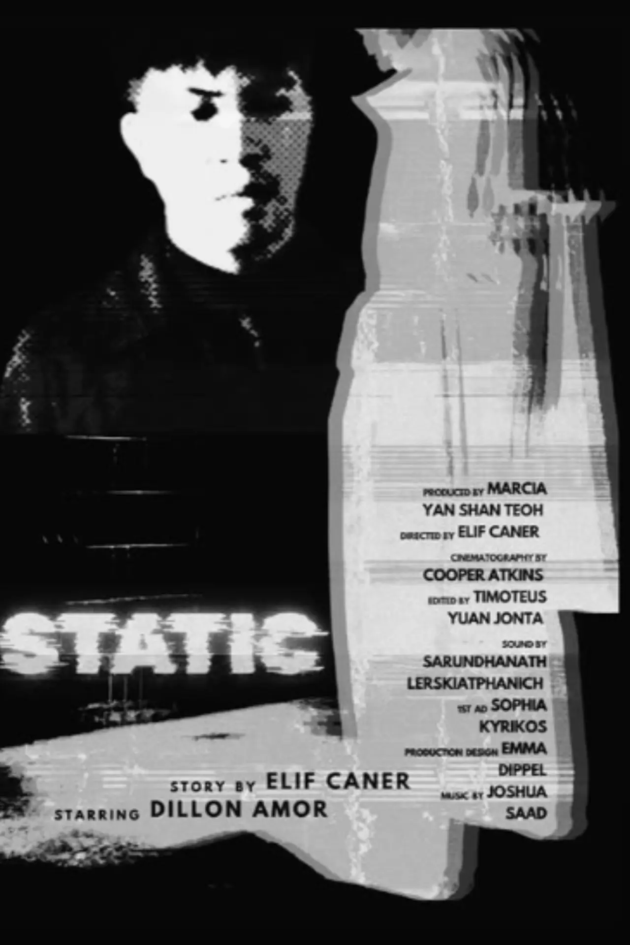 Plakat filmowy "Static!"