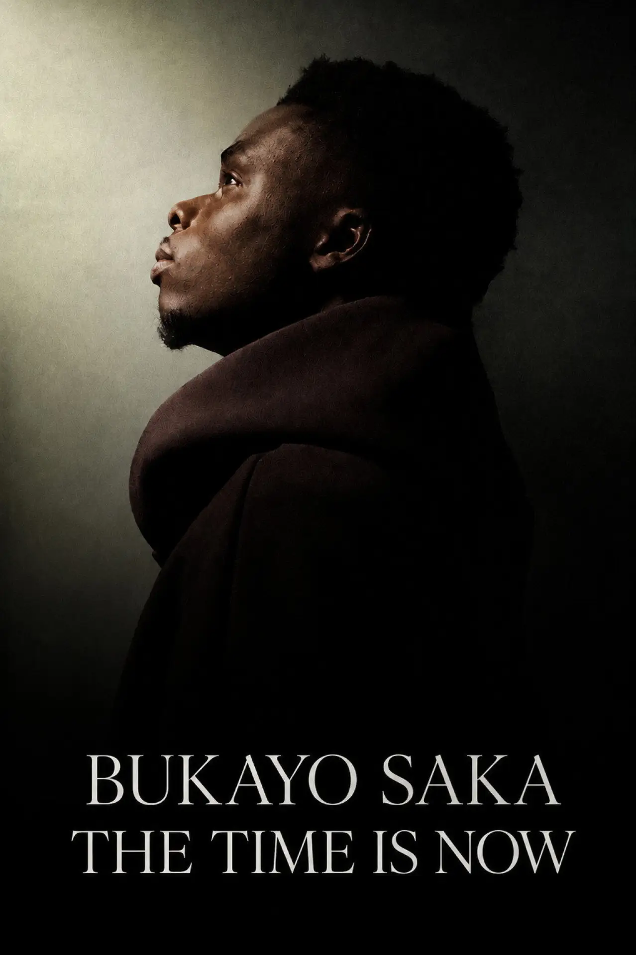 Plakat filmowy "Bukayo Saka: The Time Is Now"