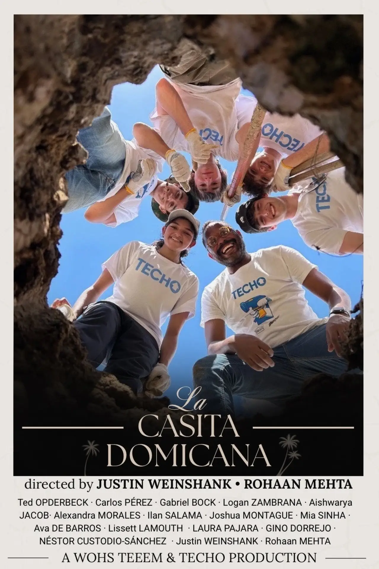 Plakat filmowy "La Casita Dominicana"