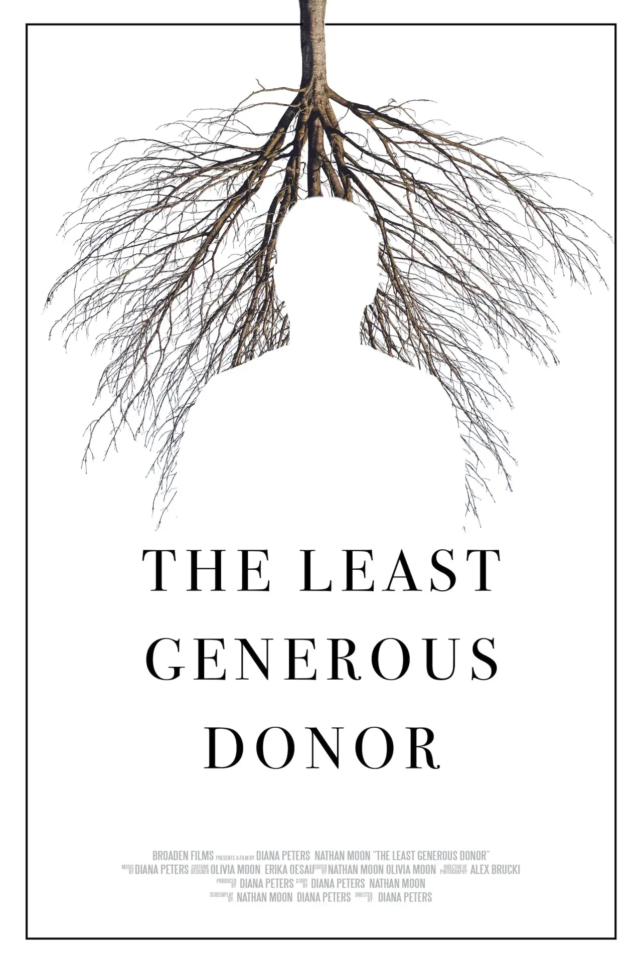 Plakat filmowy "The Least Generous Donor"