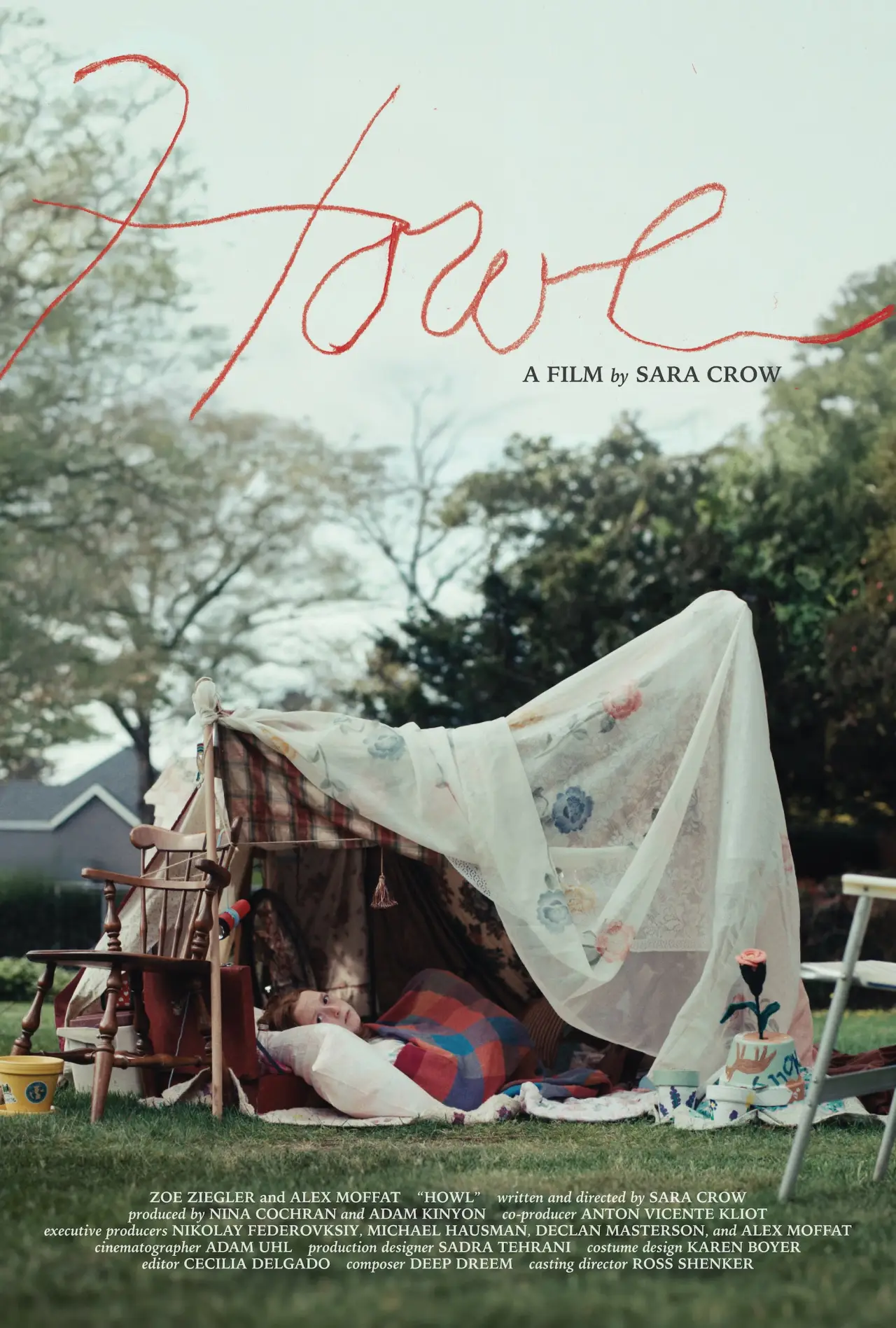 Plakat filmowy "Howl"