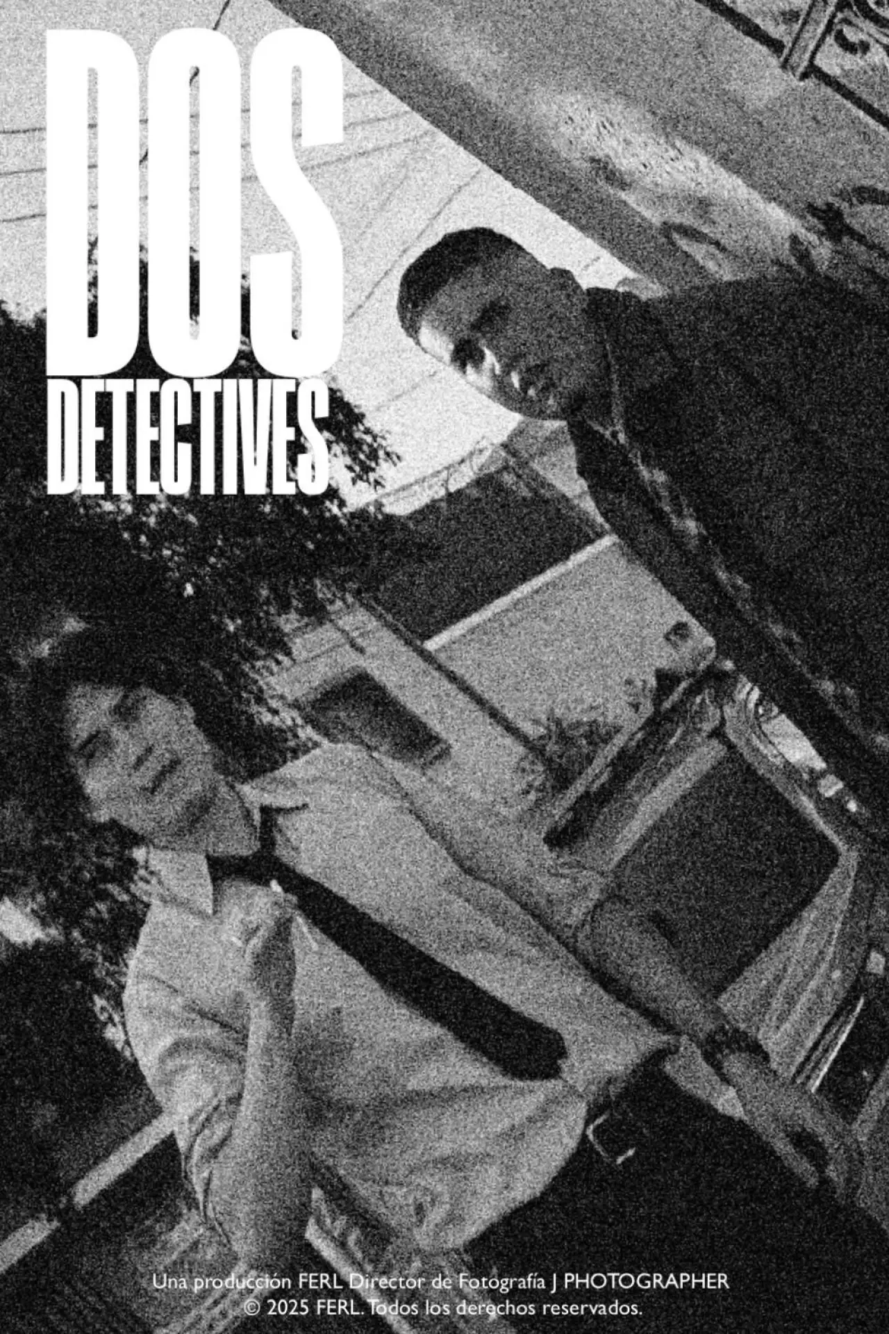 Plakat filmowy "Dos Detectives"