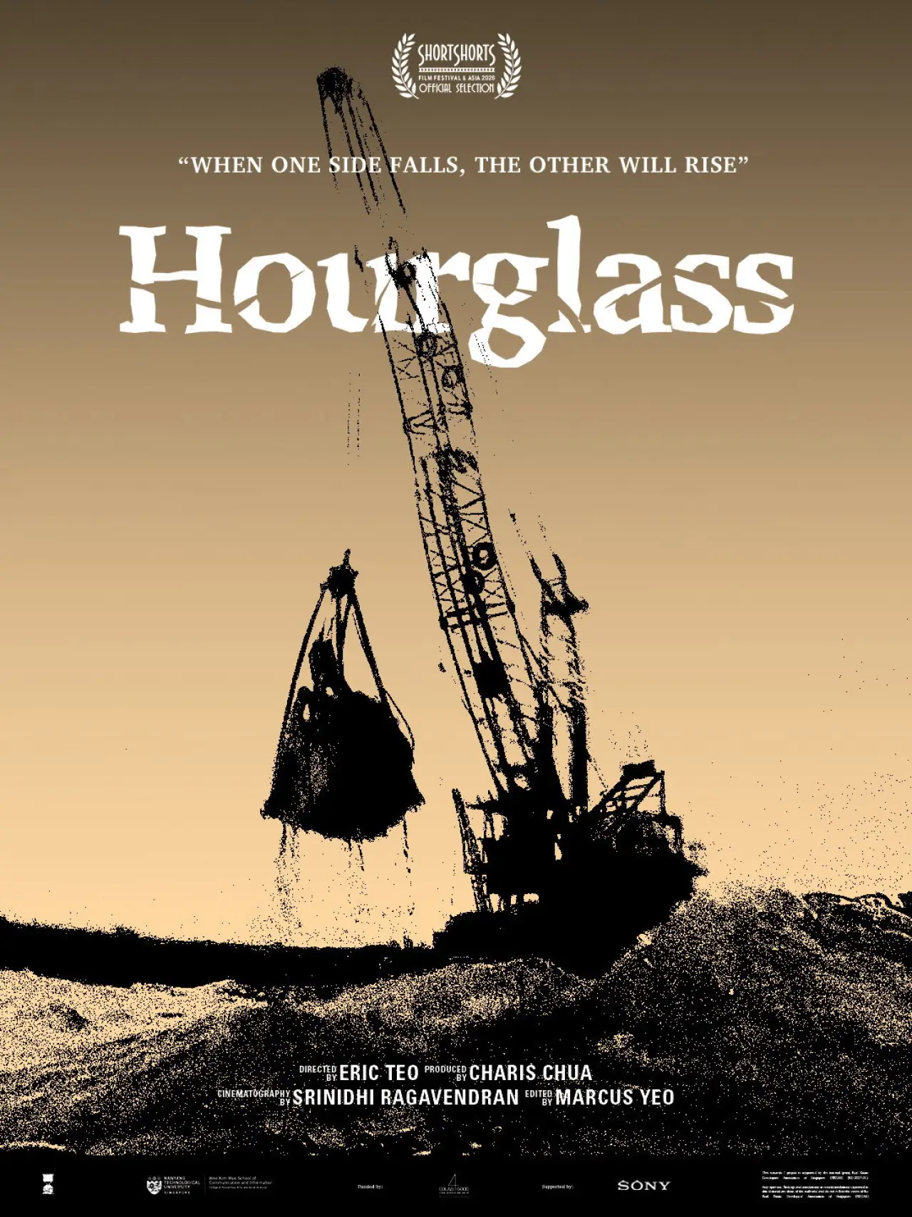 Plakat filmowy "Hourglass"