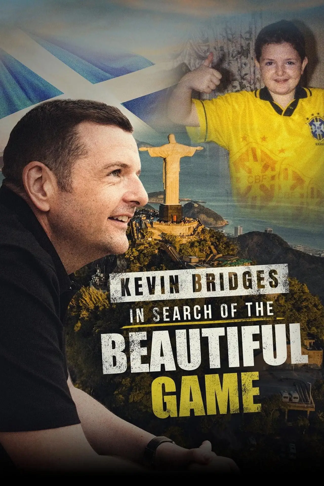 Plakat filmowy "Kevin Bridges: In Search of the Beautiful Game"